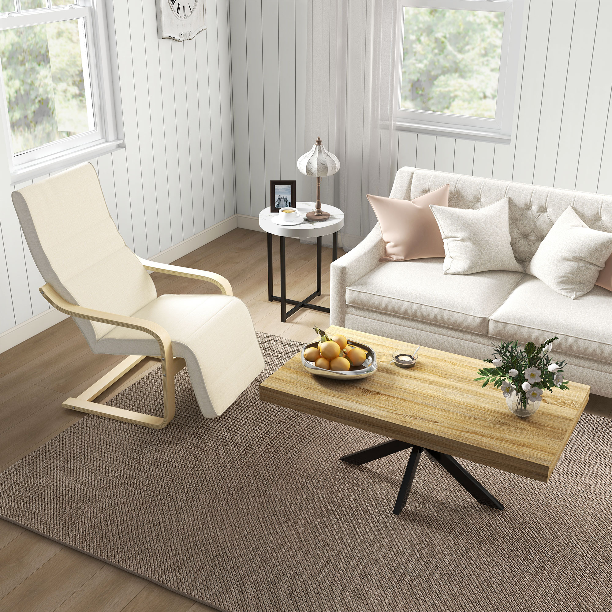 Présentation du chaise de salle à manger