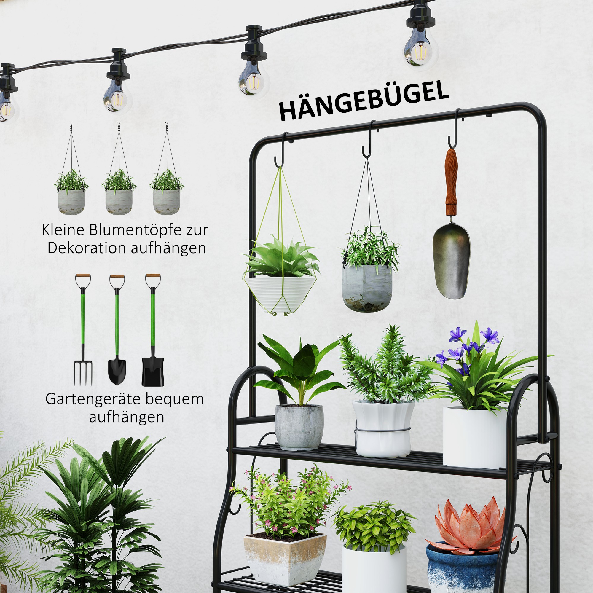 Présentation du support pour plantes