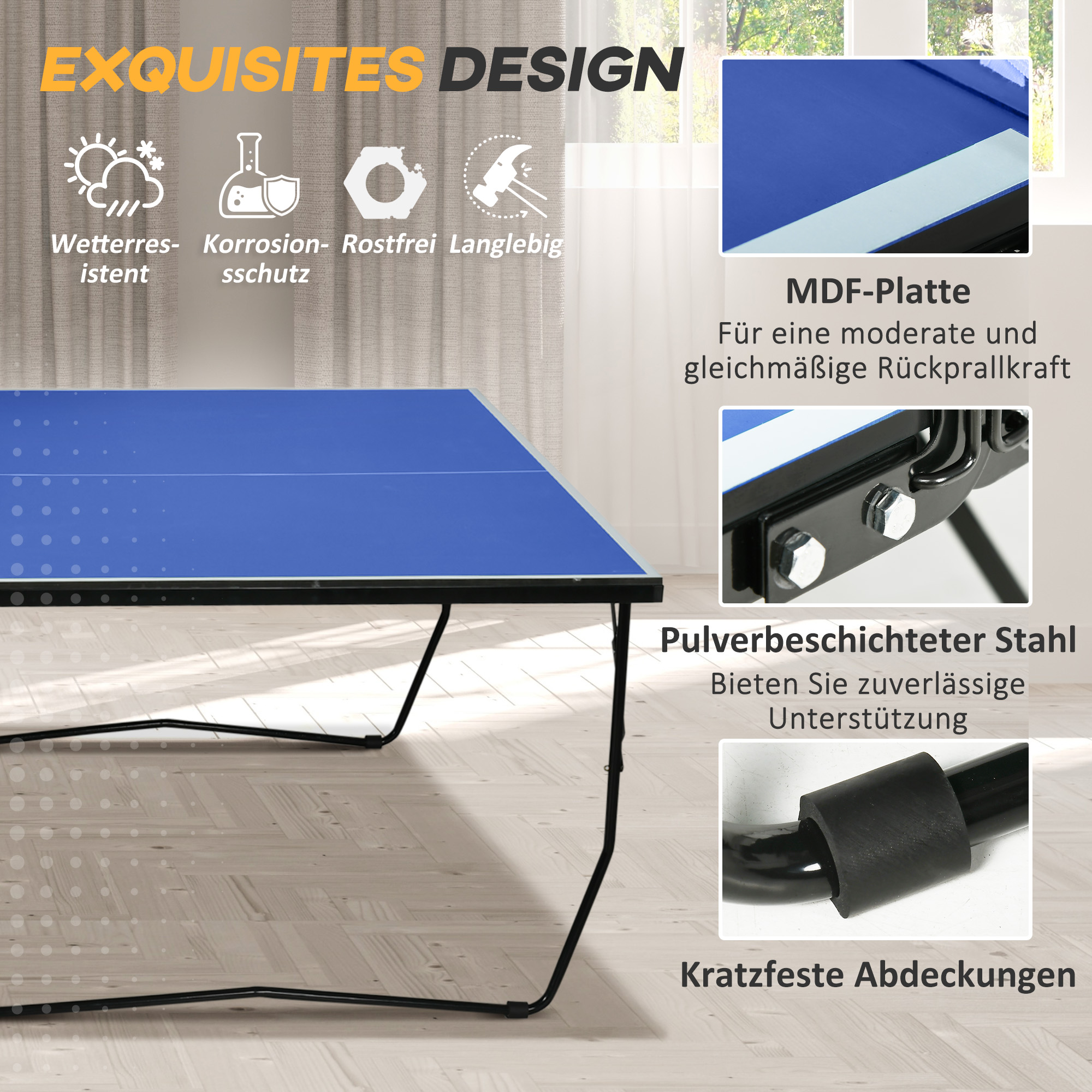 Présentation du table de tennis de table