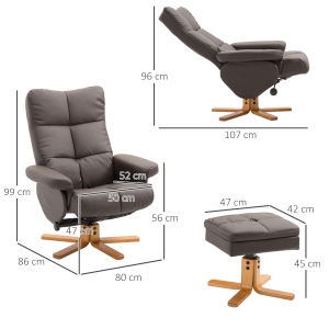 Détail du fauteuil relax