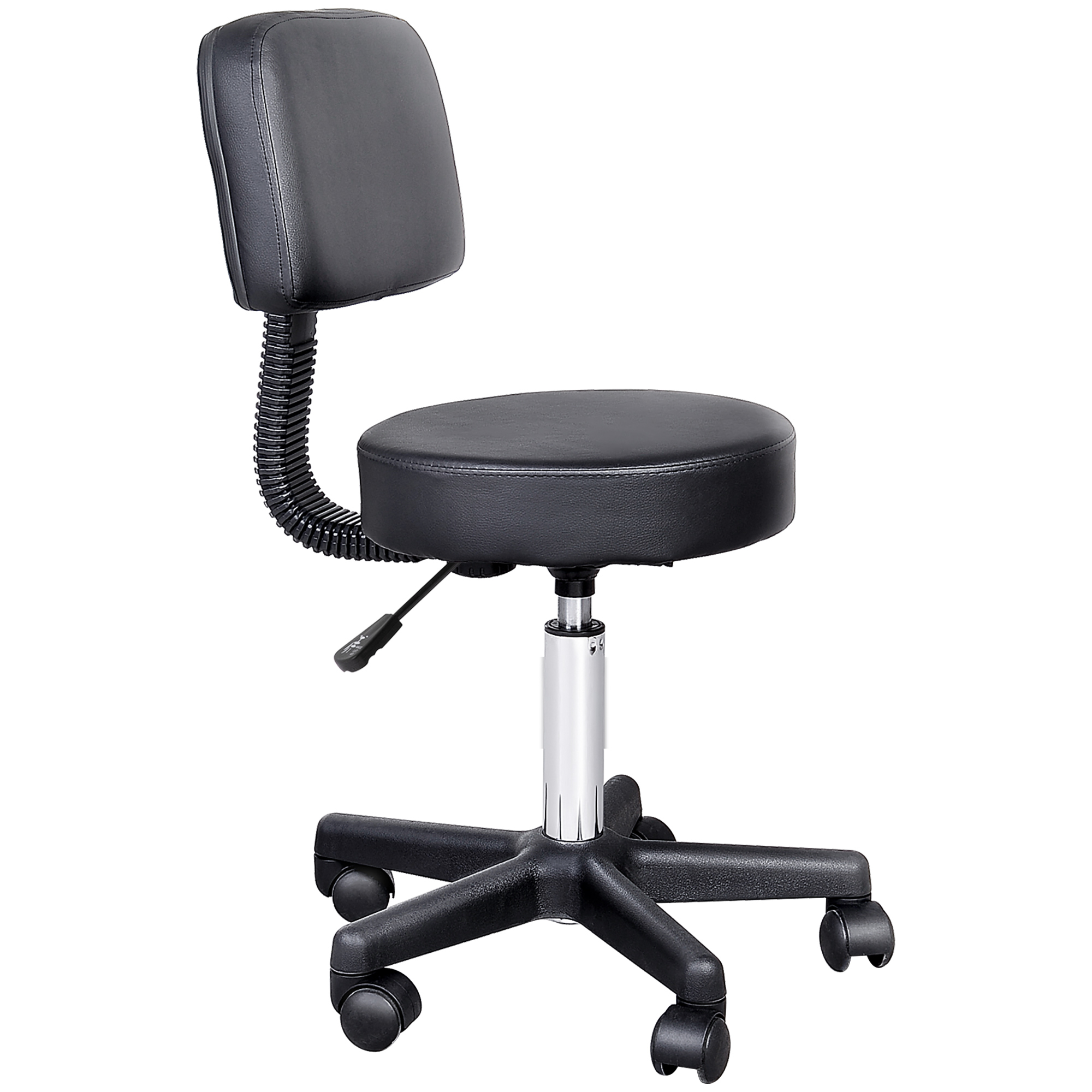 Vue principale du tabouret d'atelier