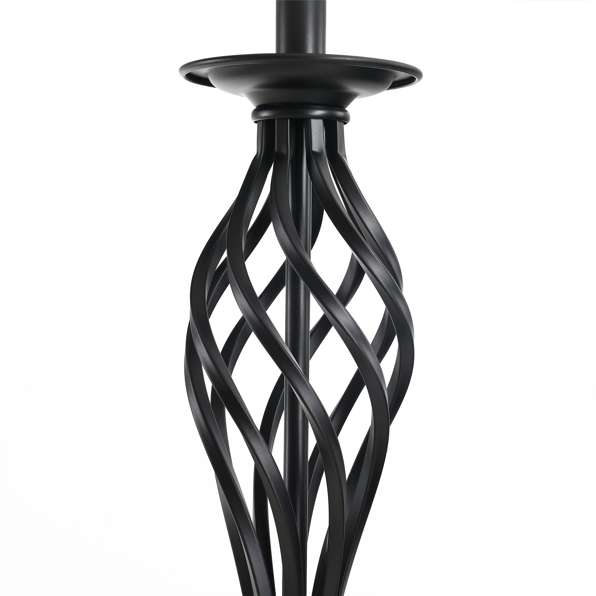 Socle rond métal stable