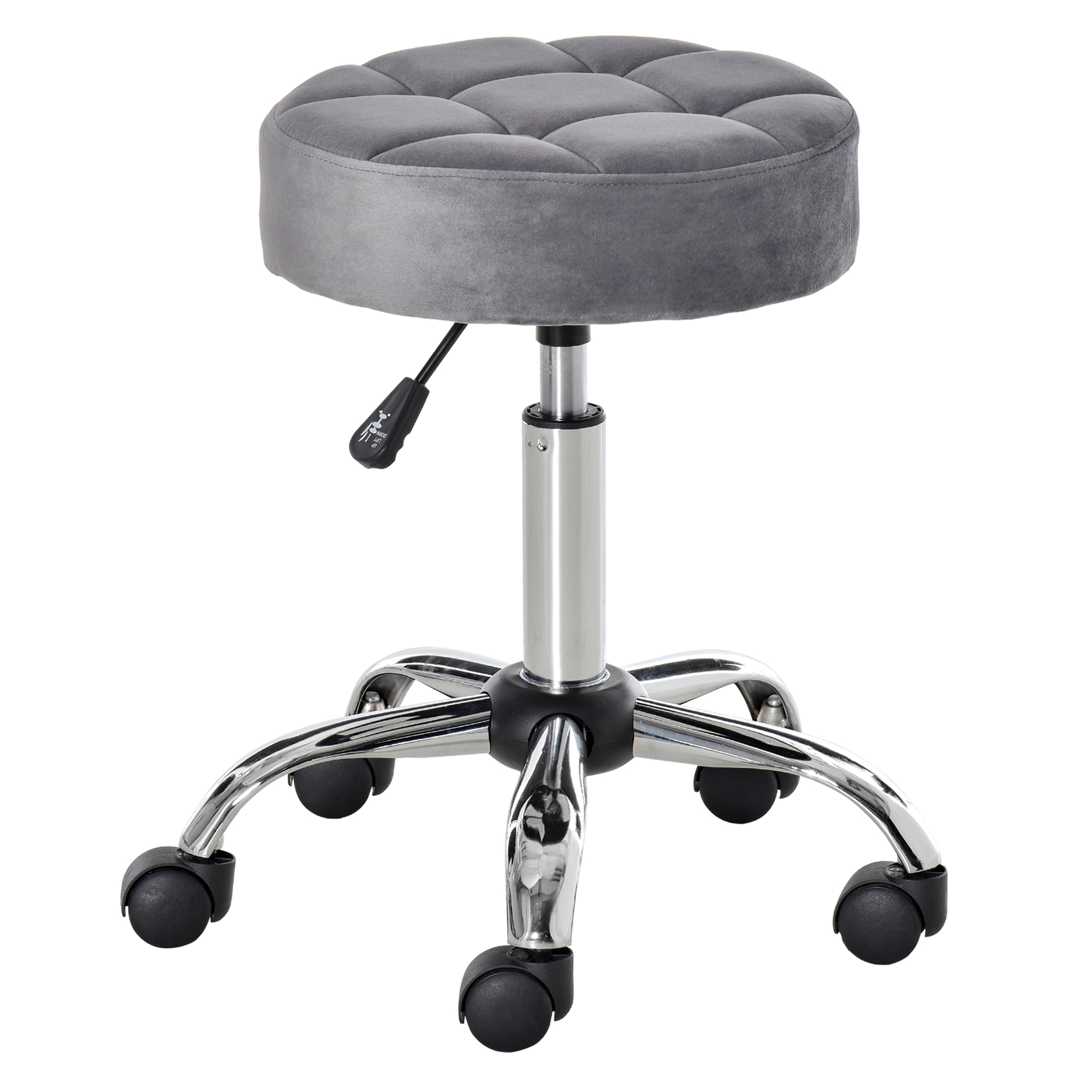Vue principale du tabouret d'atelier
