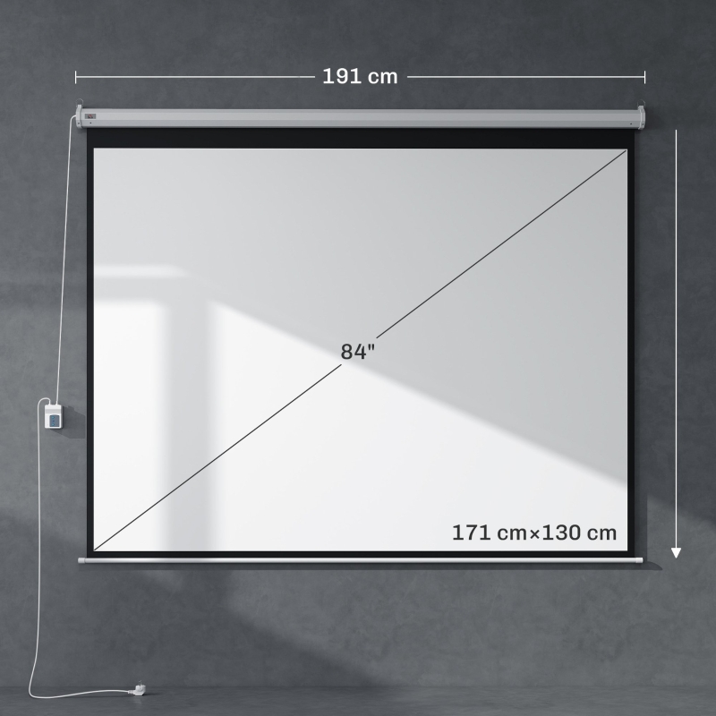 Dimensions du écran de projection