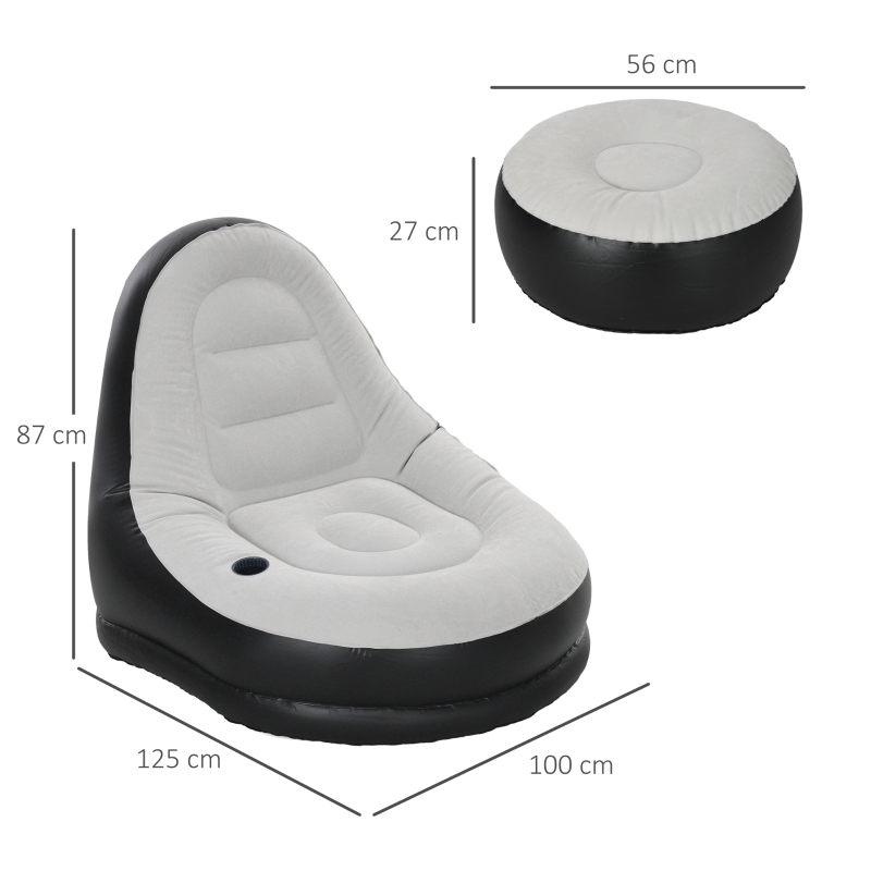 Dimensions du fauteuil d'appoint