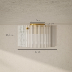 Schéma dimensions Ø32 × H16,5 cm