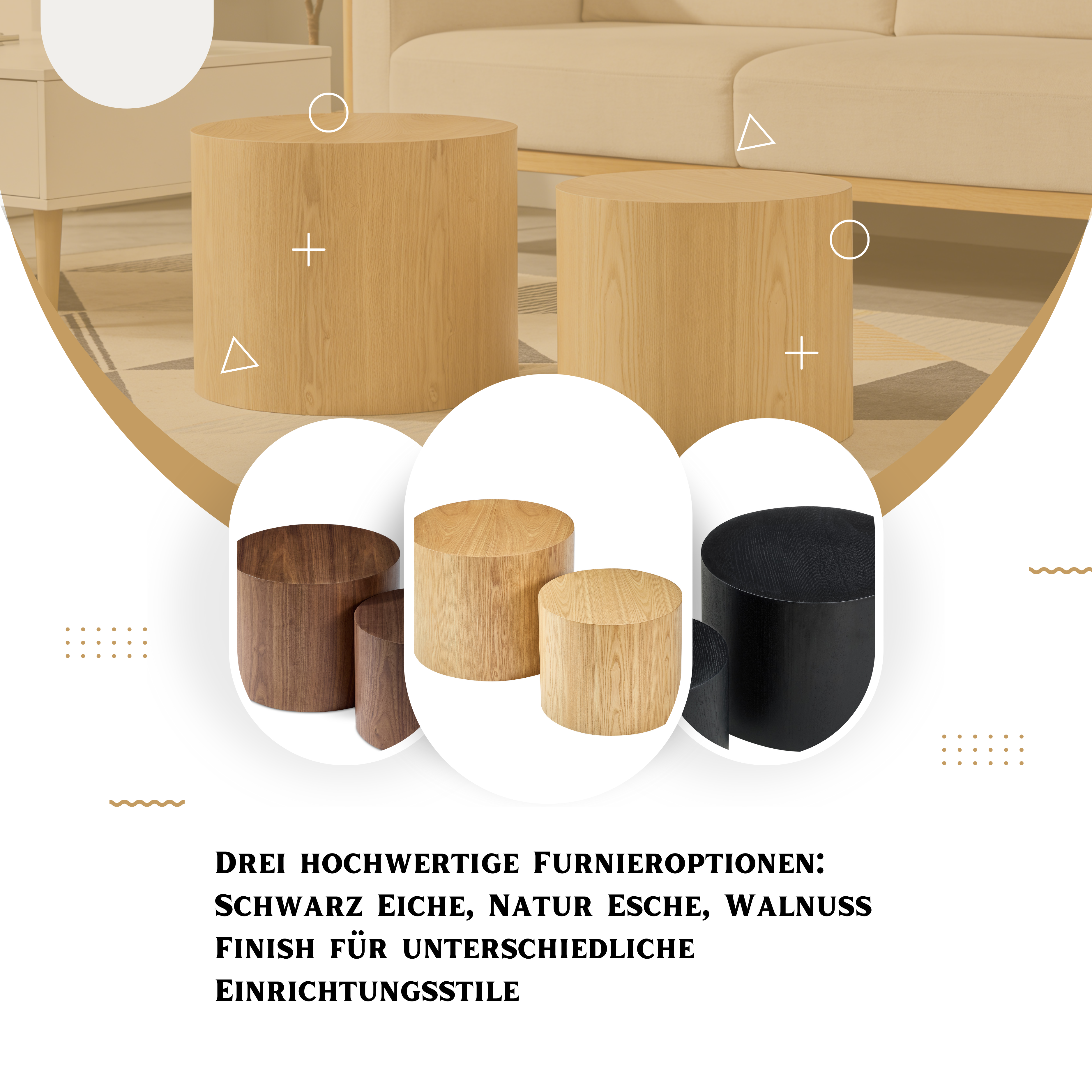 Détail du table basse