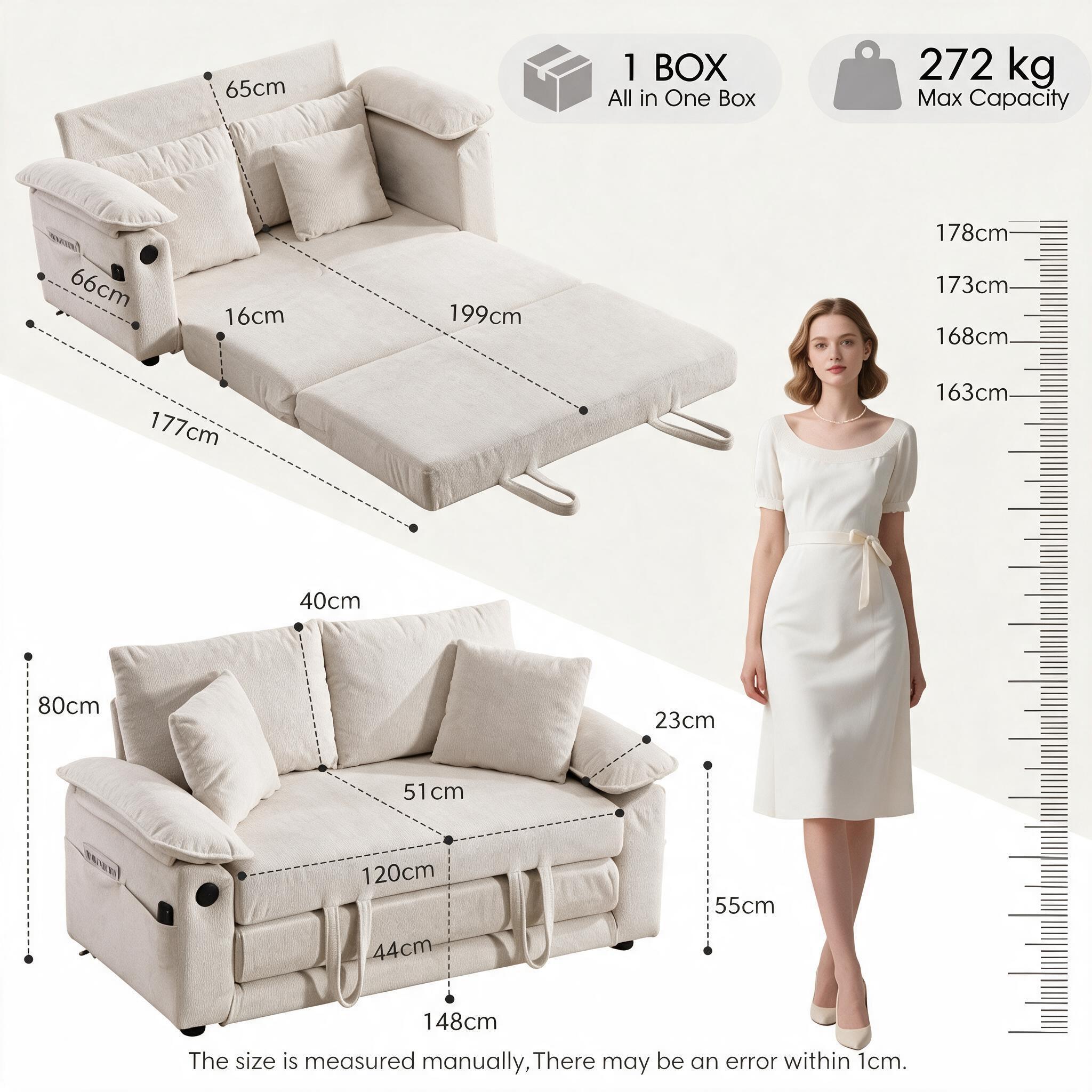 Dimensions du lit banquette