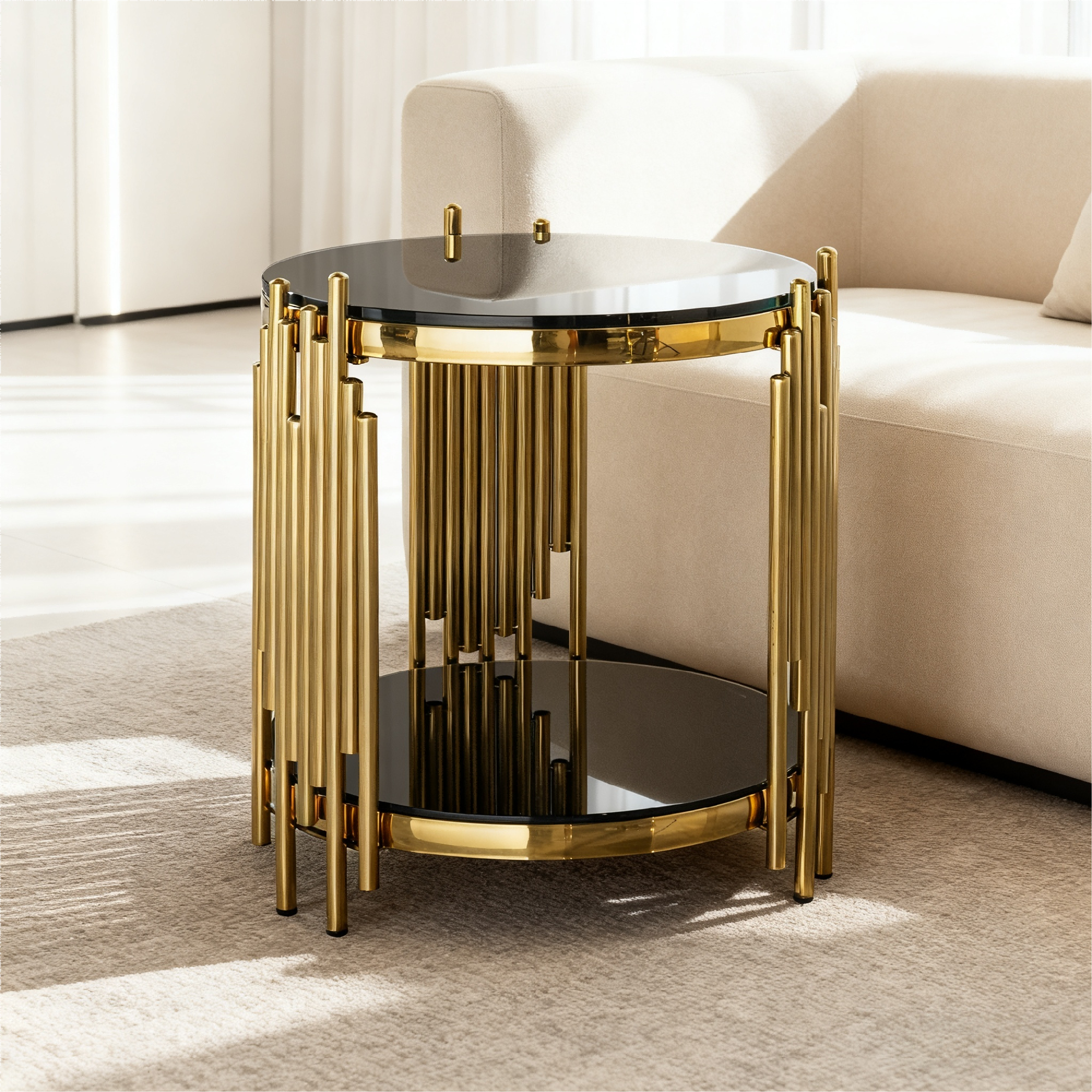 Détail du table de chevet