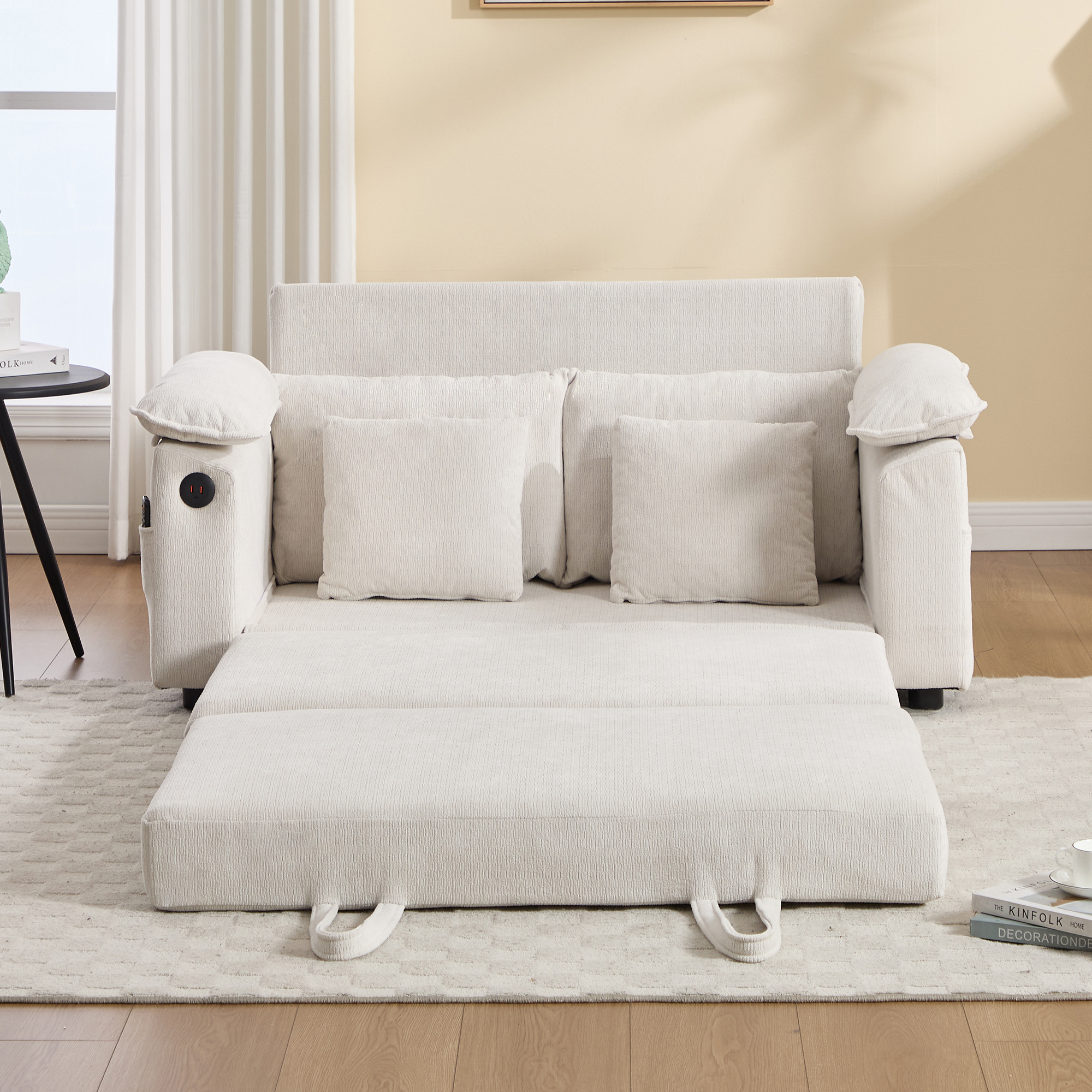 Détail du lit banquette