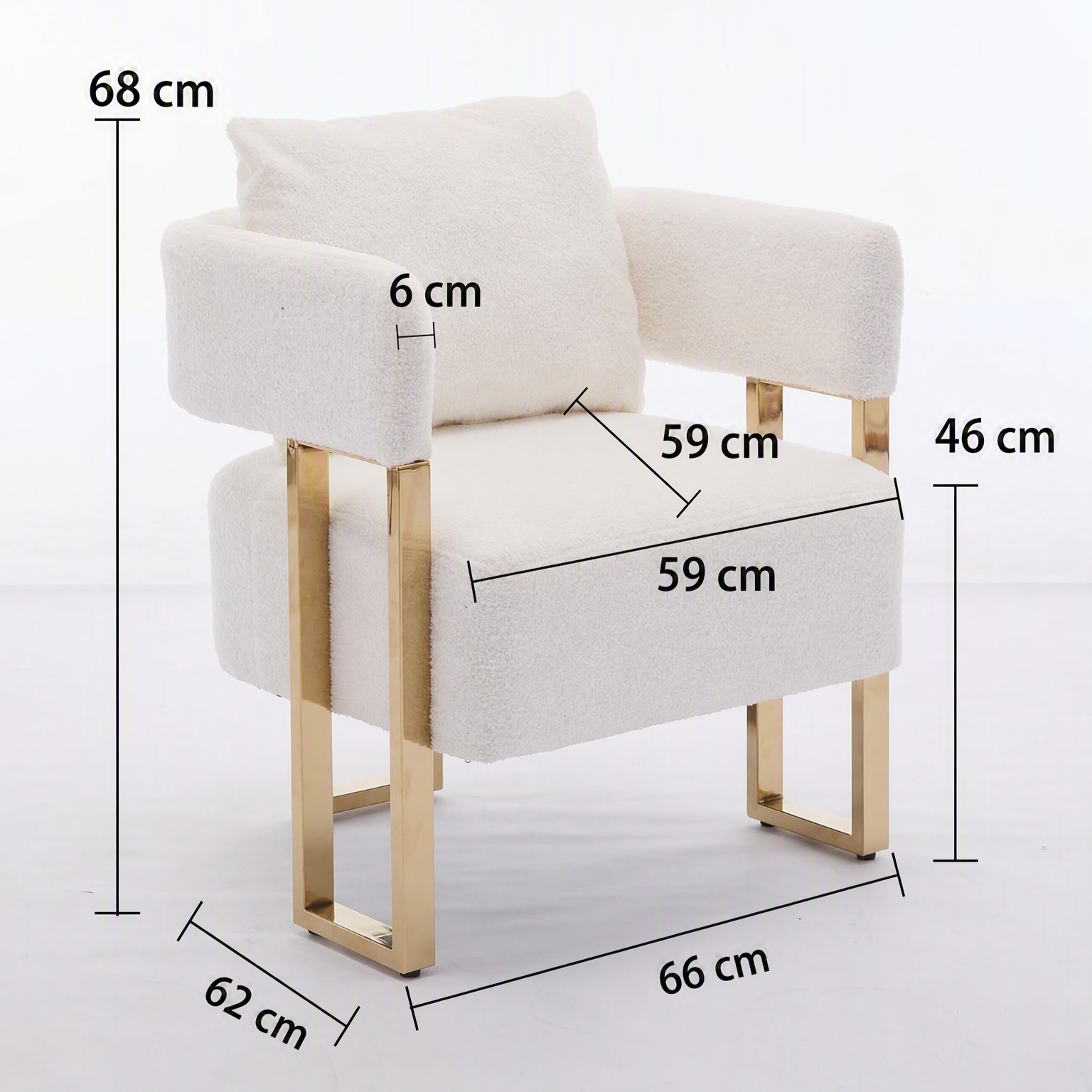 Dimensions du canapé