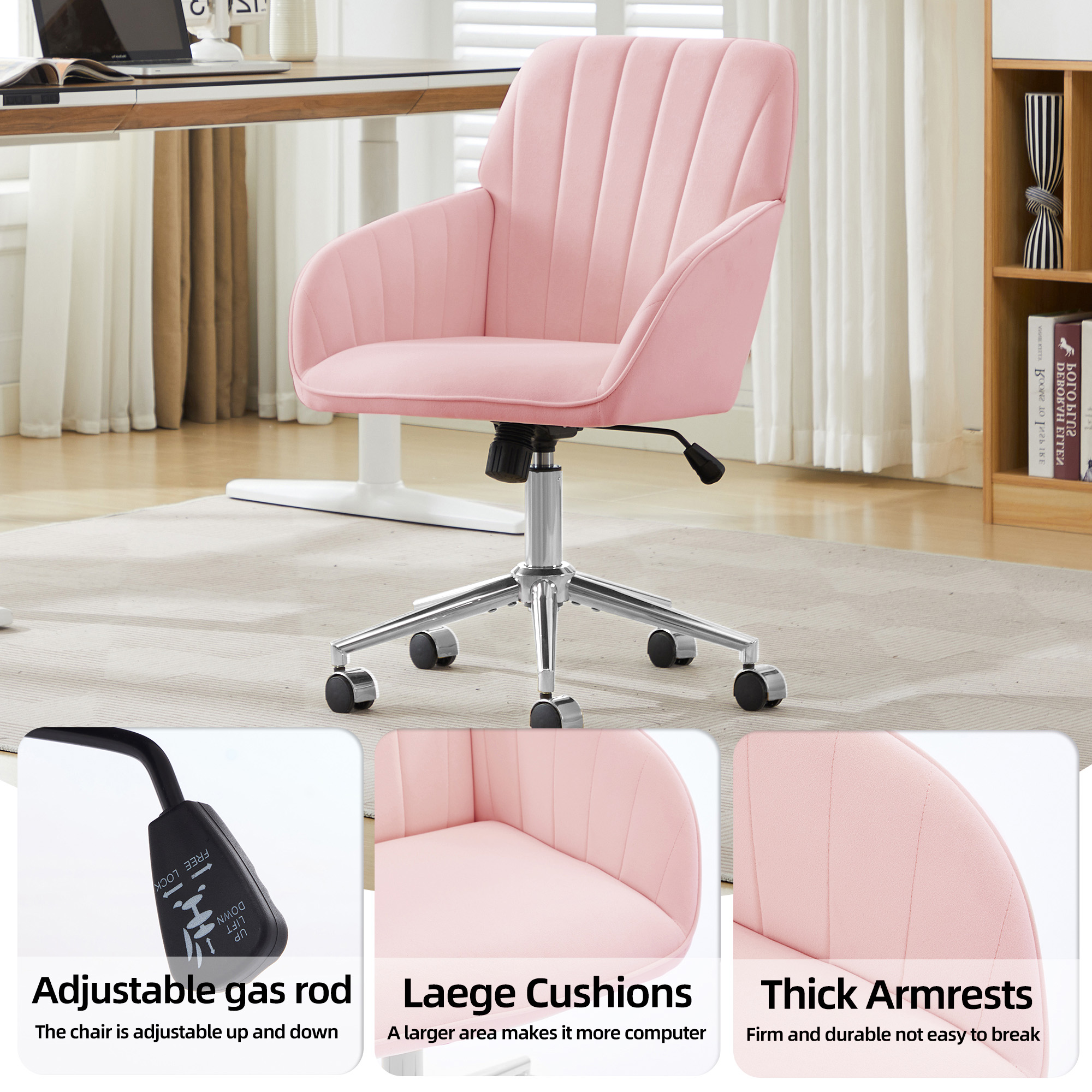 Détail du fauteuil de bureau