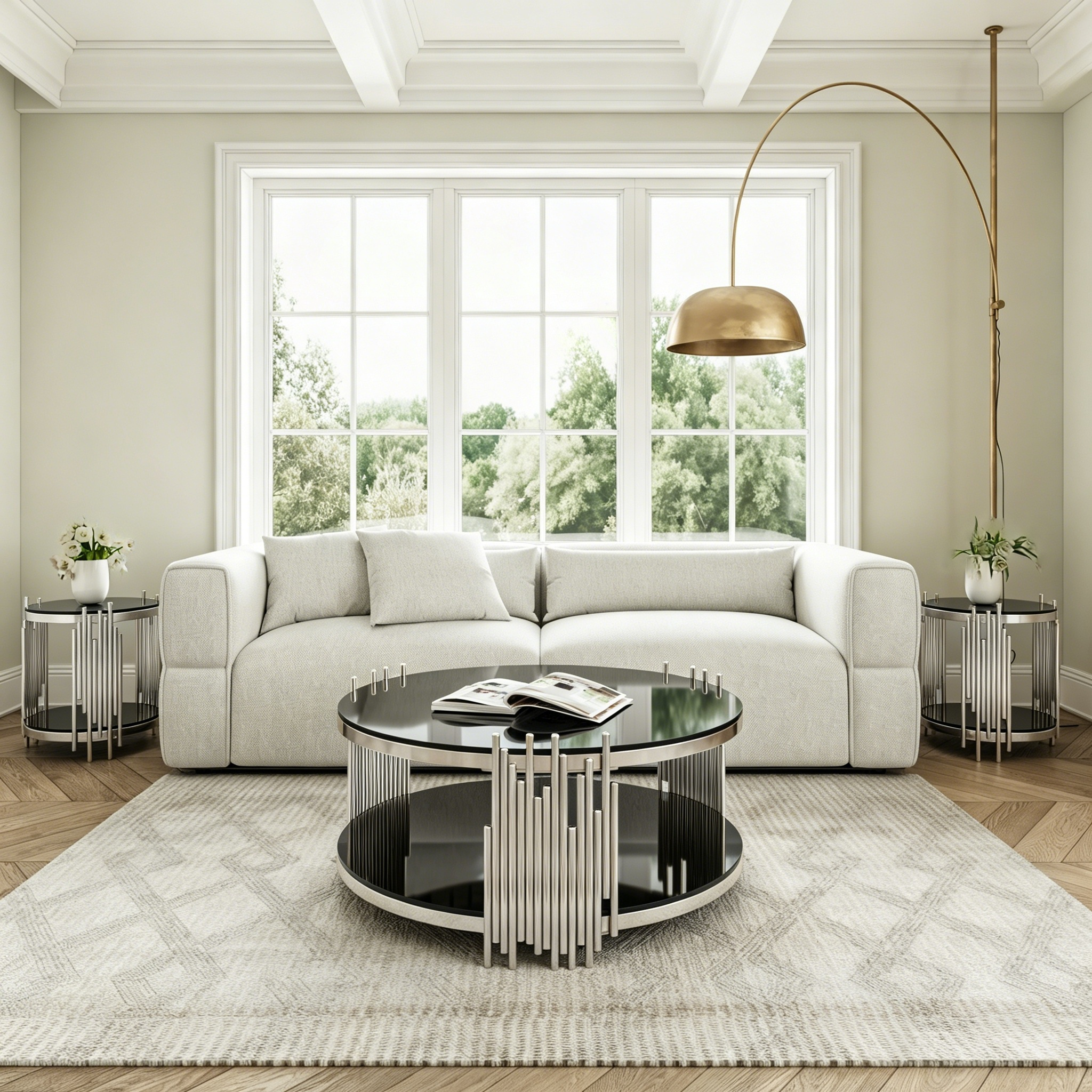 Détail du table basse
