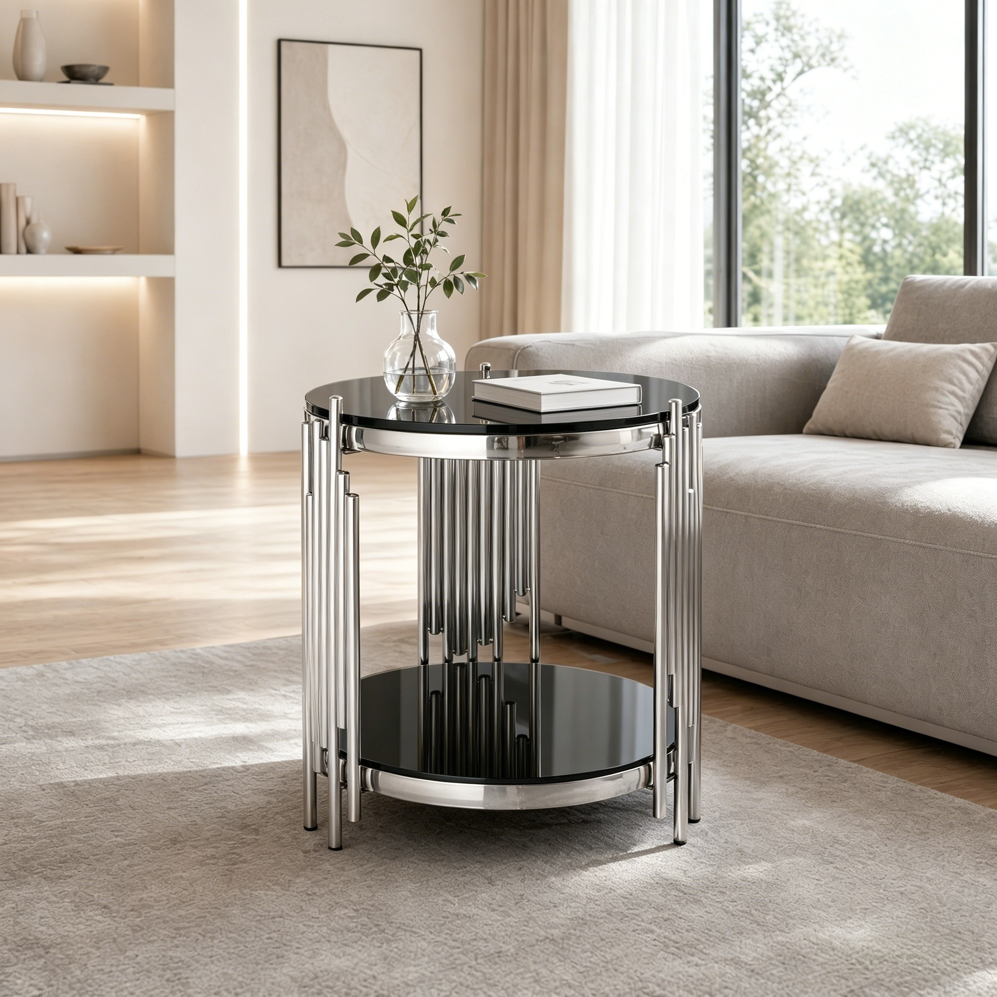 Vue principale du table d'appoint