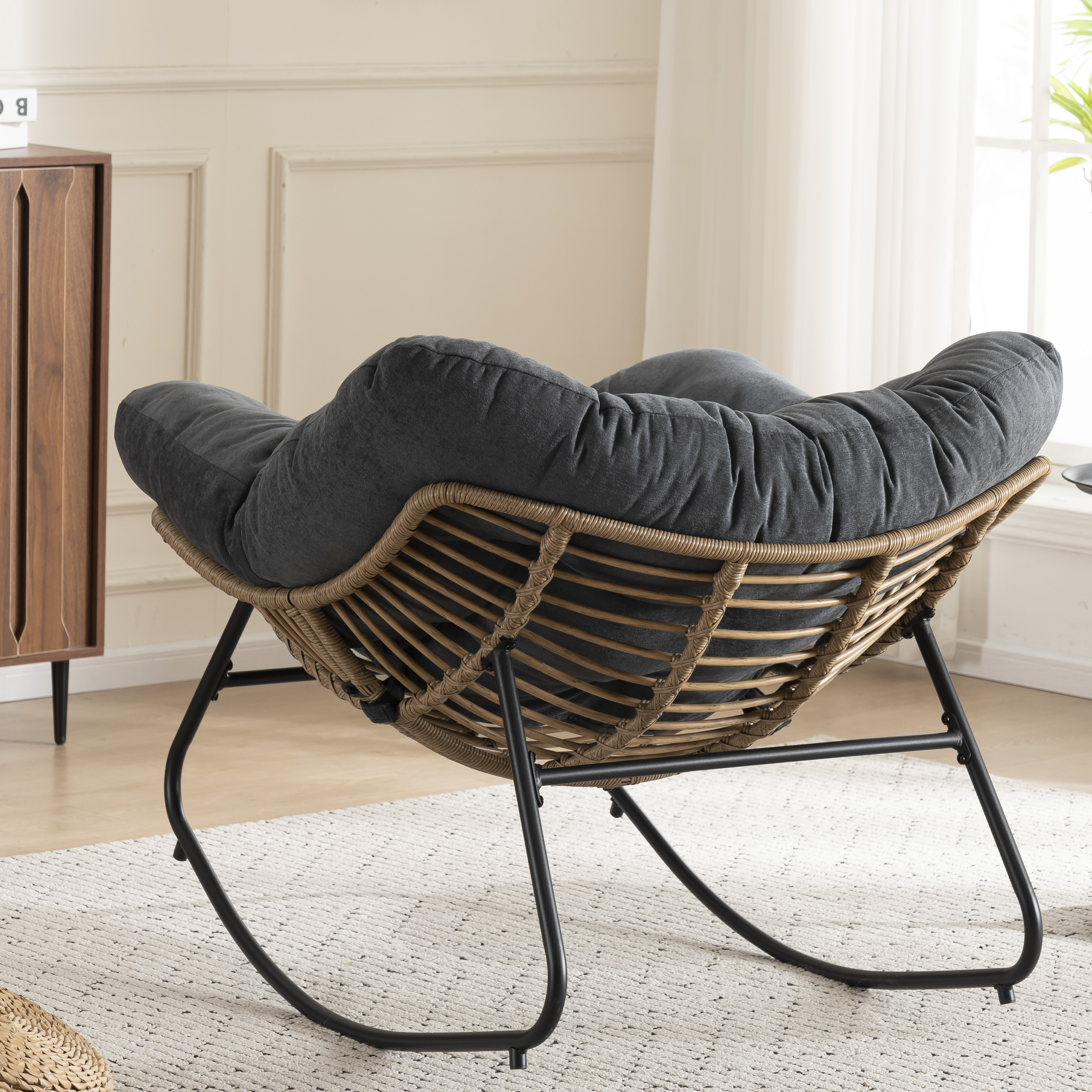 Détail du fauteuil à bascule