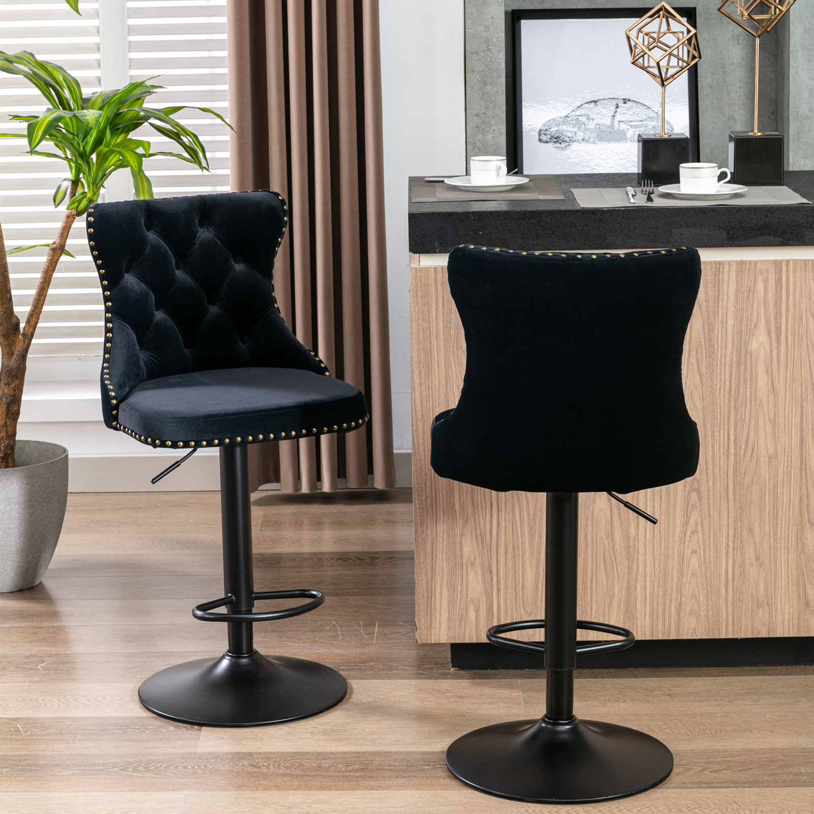 Tabouret de bar réglable en hauteur 25-33 pouces e - image 10
