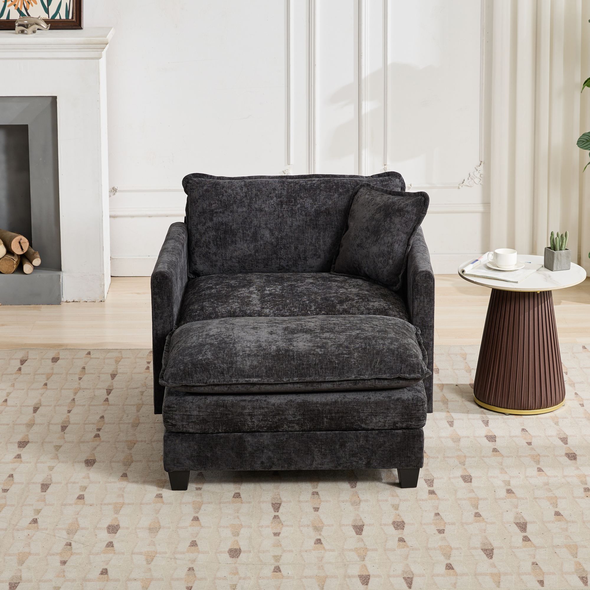 Cloud Sofa Single Seat (Ottoman is not included),M