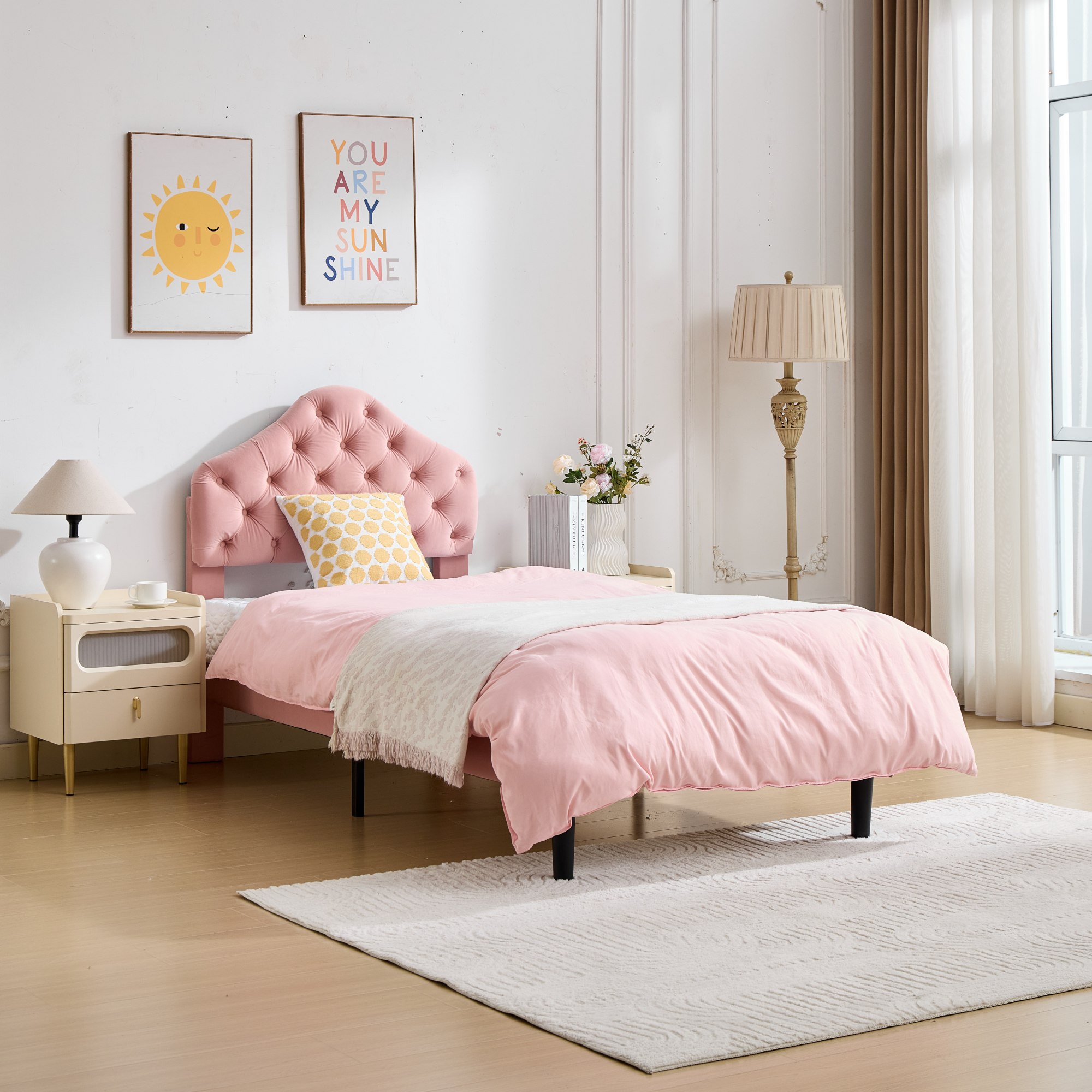 Vue principale du lit simple