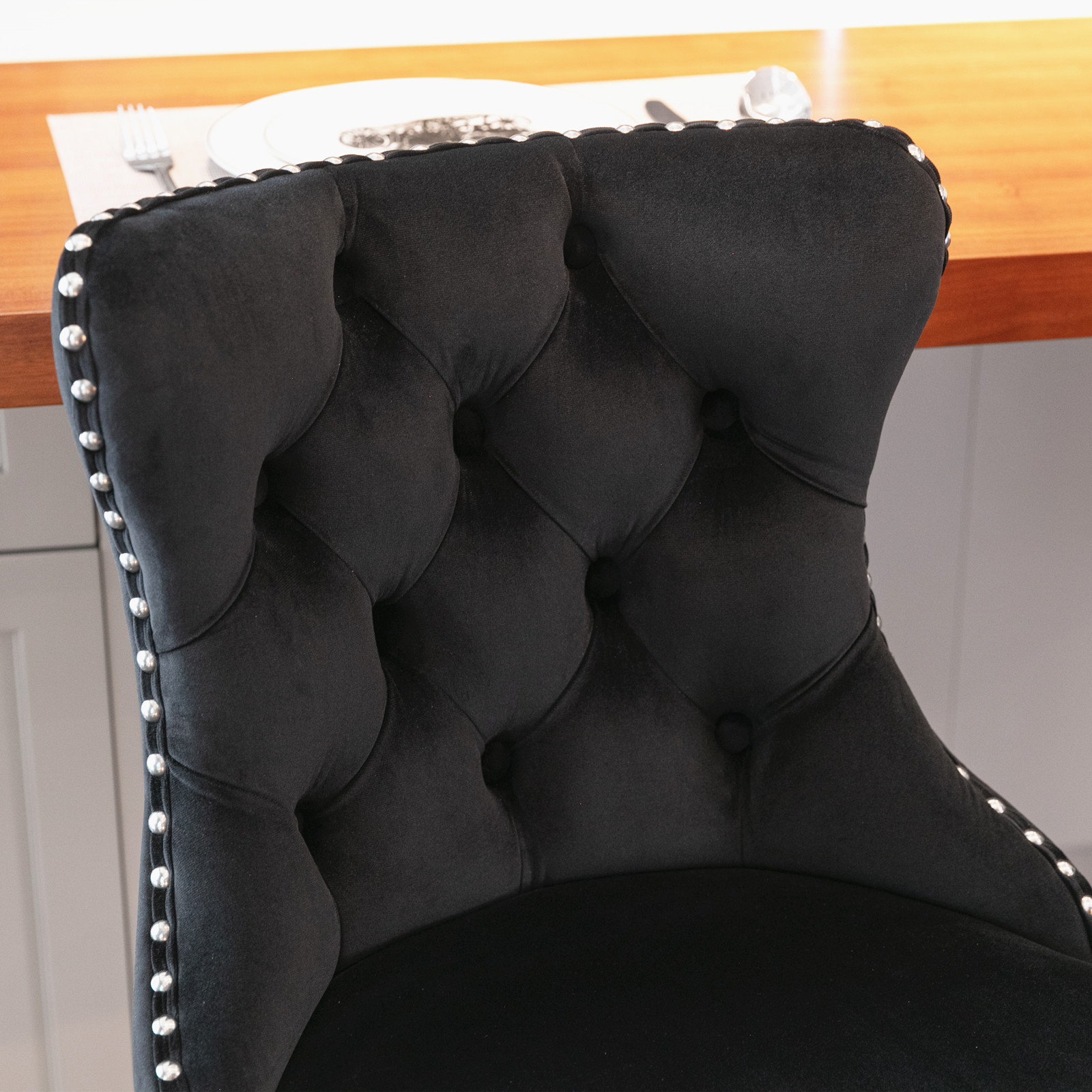 Tabouret de bar réglable en hauteur 25-33 pouces e - image 4