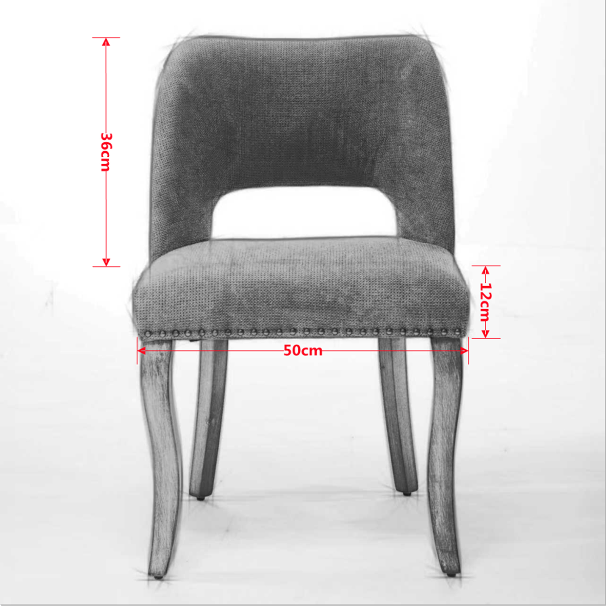 Dimensions du chaise de salle à manger