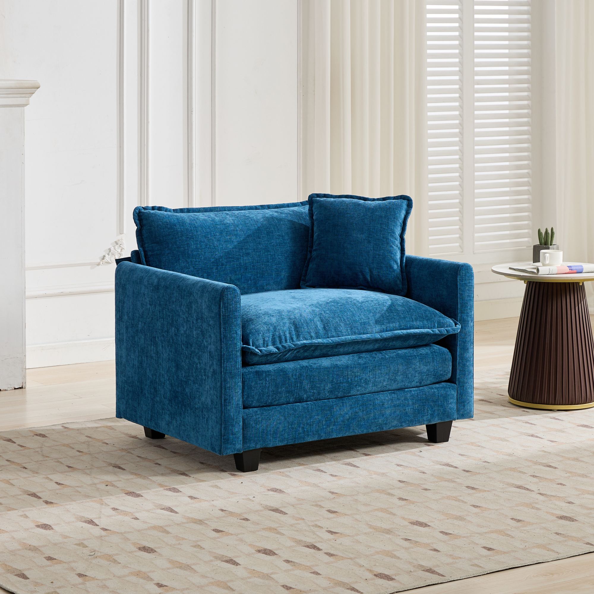 Cloud Sofa Single Seat (Ottoman is not included),M