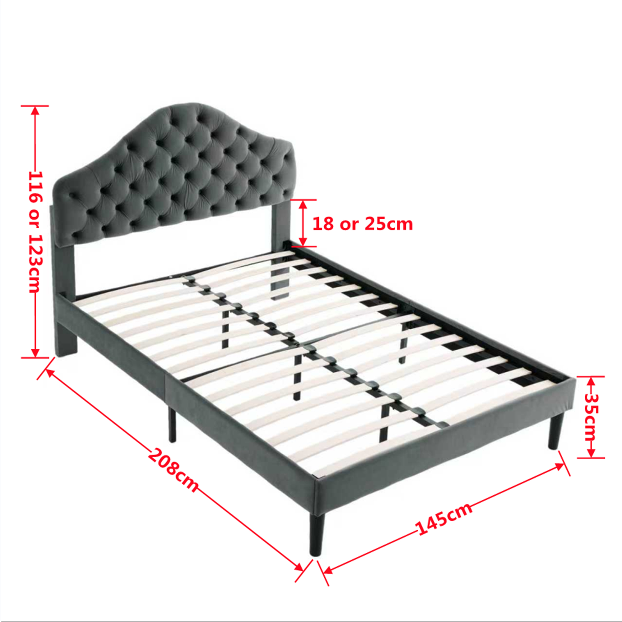 Dimensions du lit simple