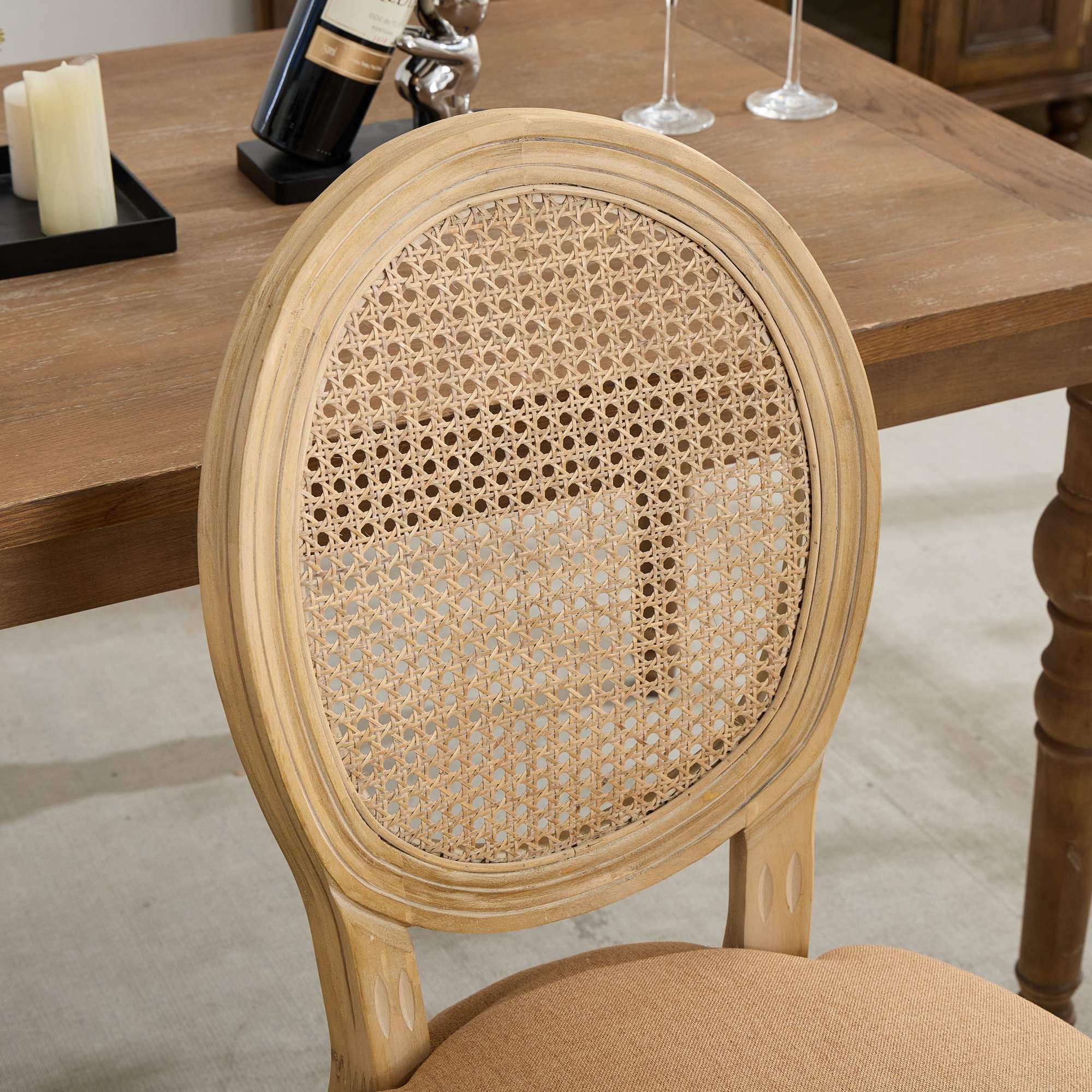 Présentation du chaise de salle à manger