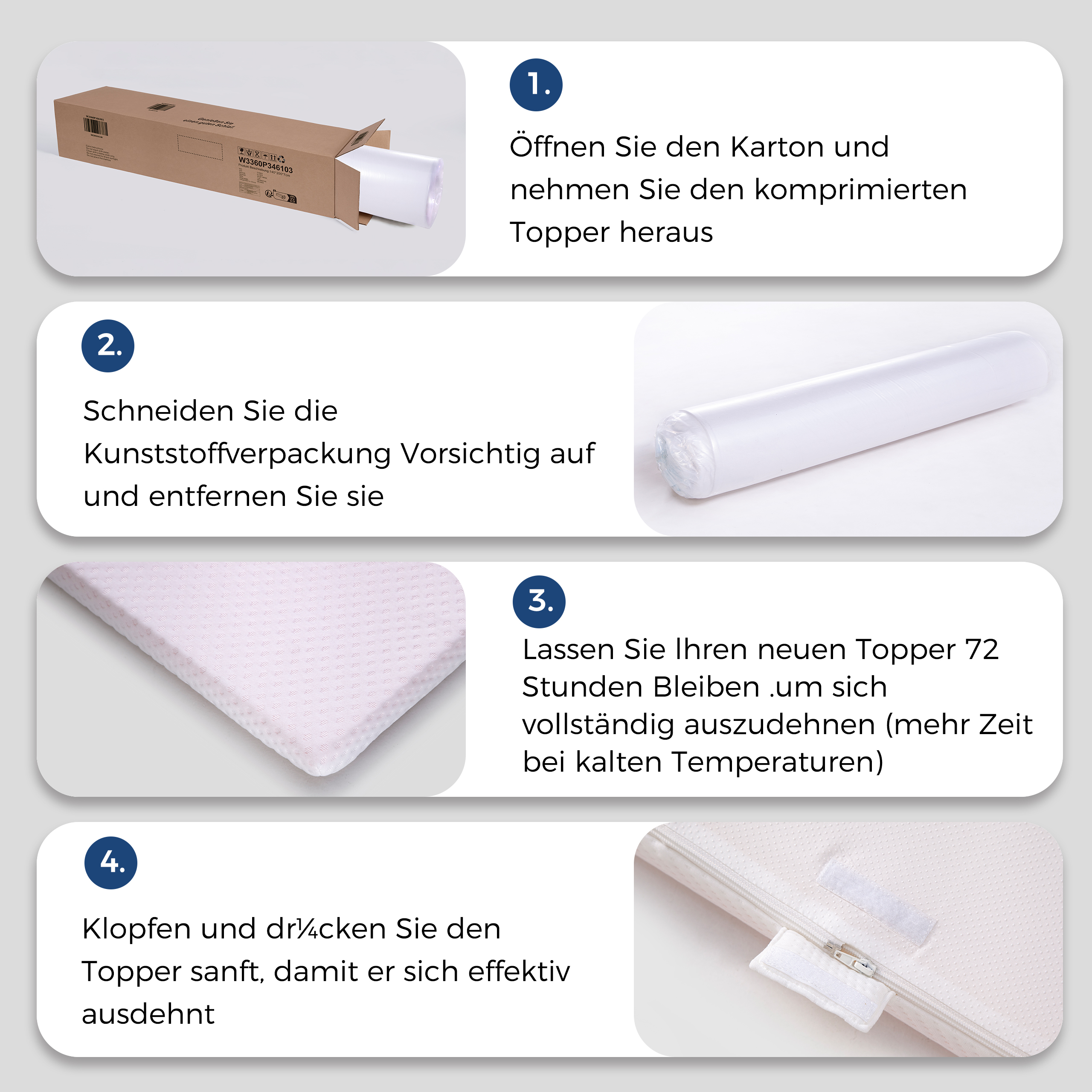 Présentation du matelas