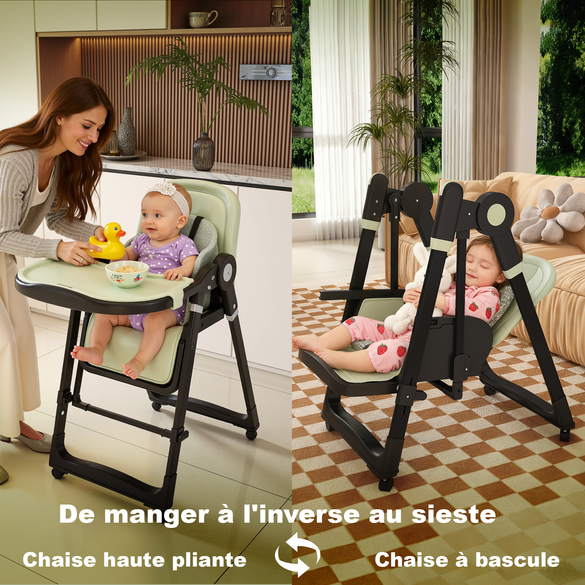 Présentation du fauteuil d'appoint