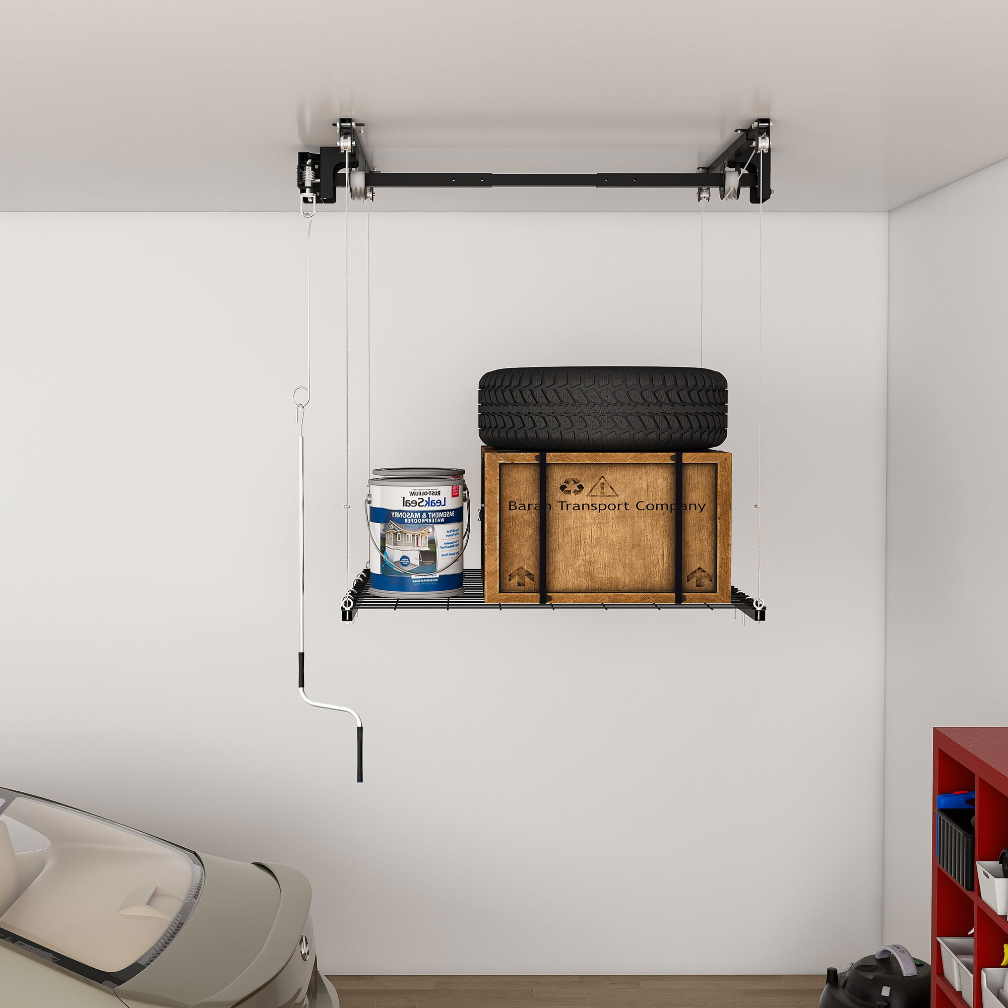 kit complet avec accessoires et notice de montage détaillée