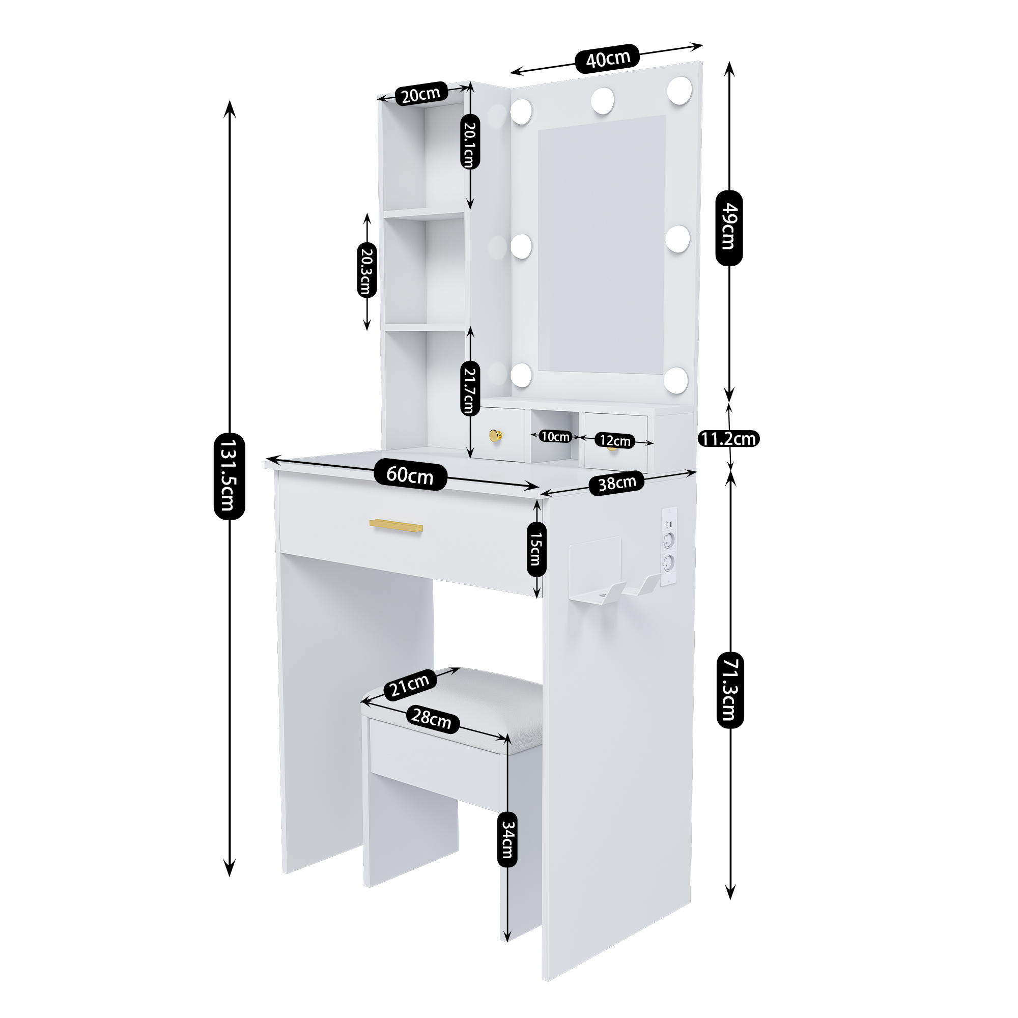 Présentation du coiffeuse