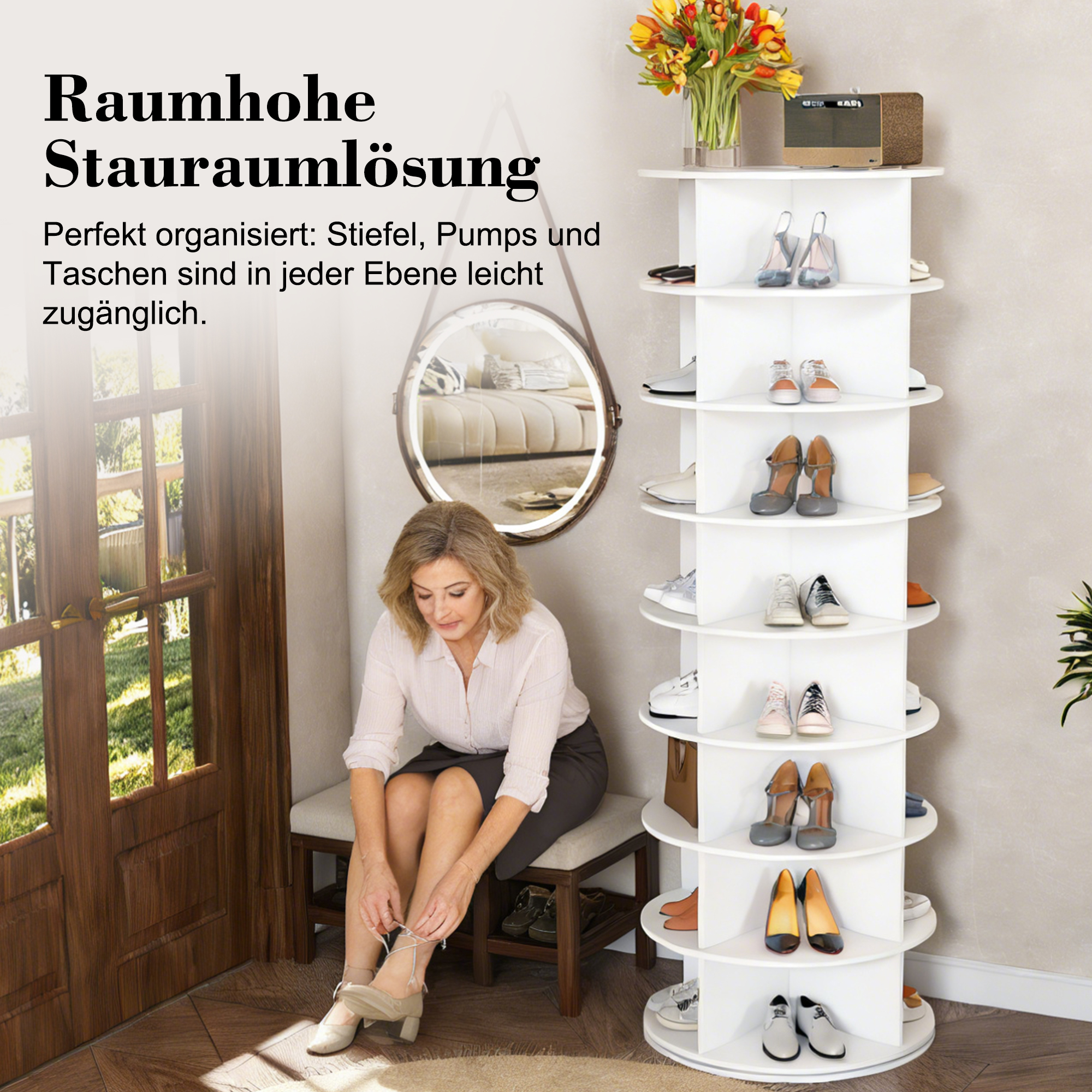 Présentation du meuble à chaussures