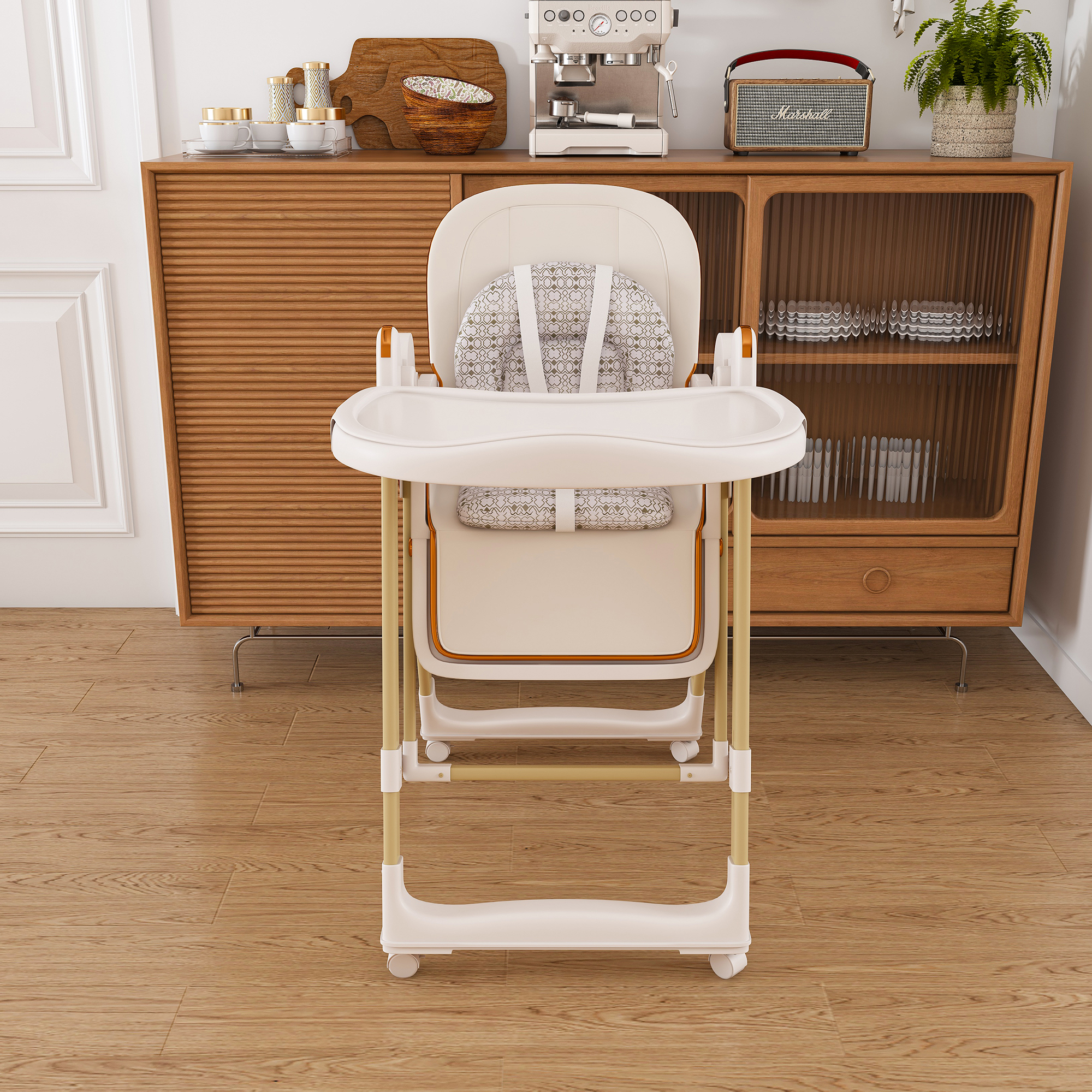 Chaise haute bébé multifonction 2-en-1 convertible - image 17