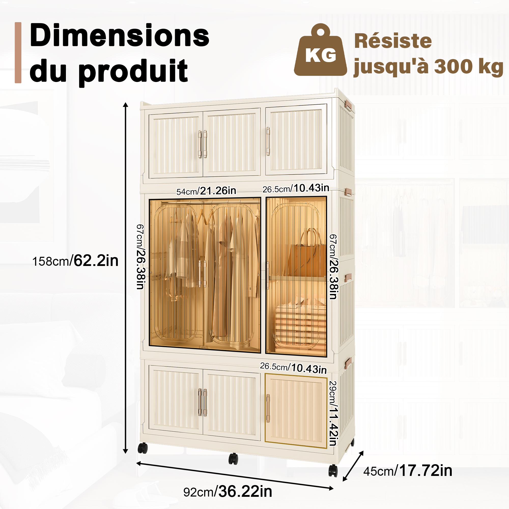 Détails de l'organisation intérieure