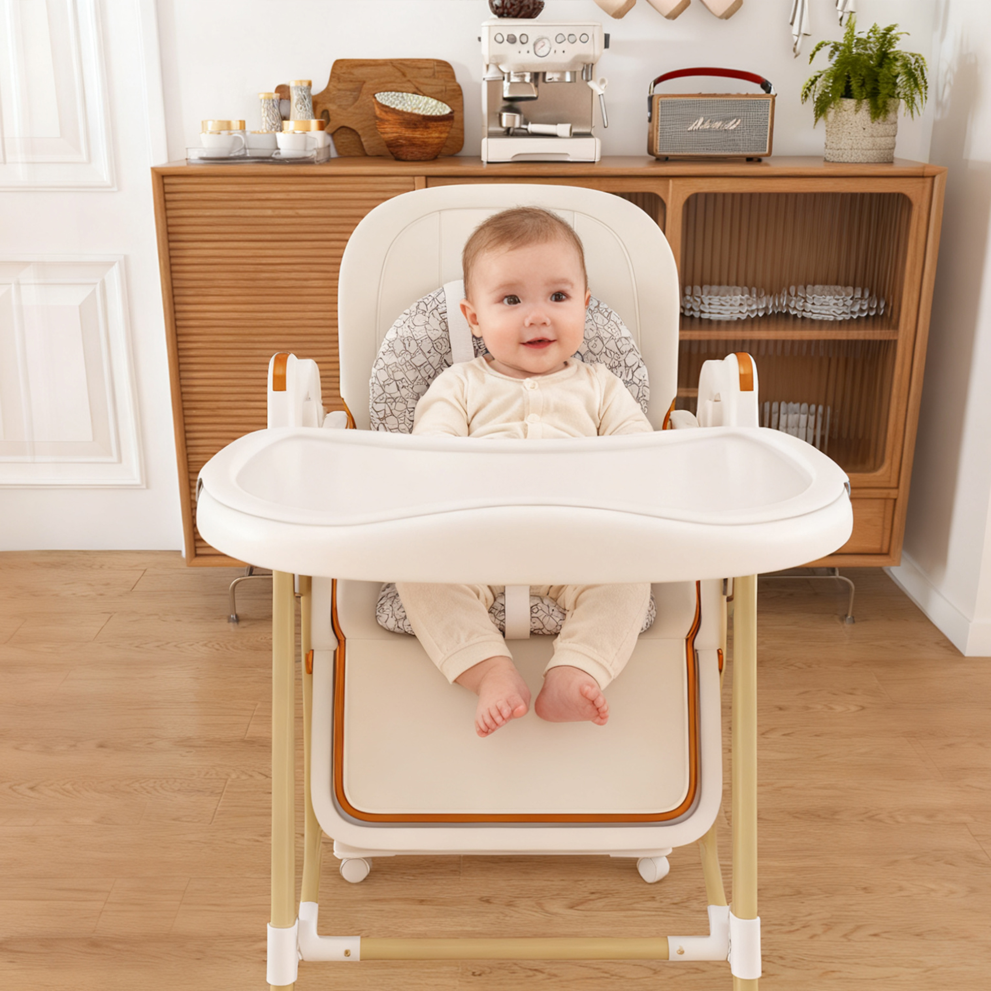 Chaise haute bébé multifonction 2-en-1 convertible - image 16