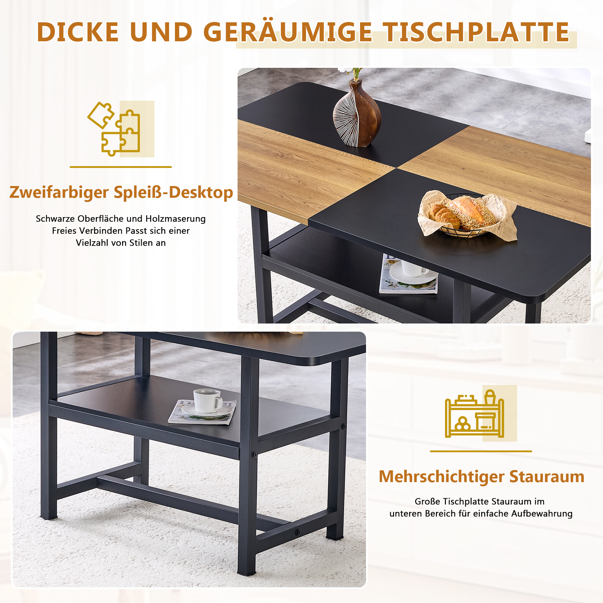 Détail du table à manger