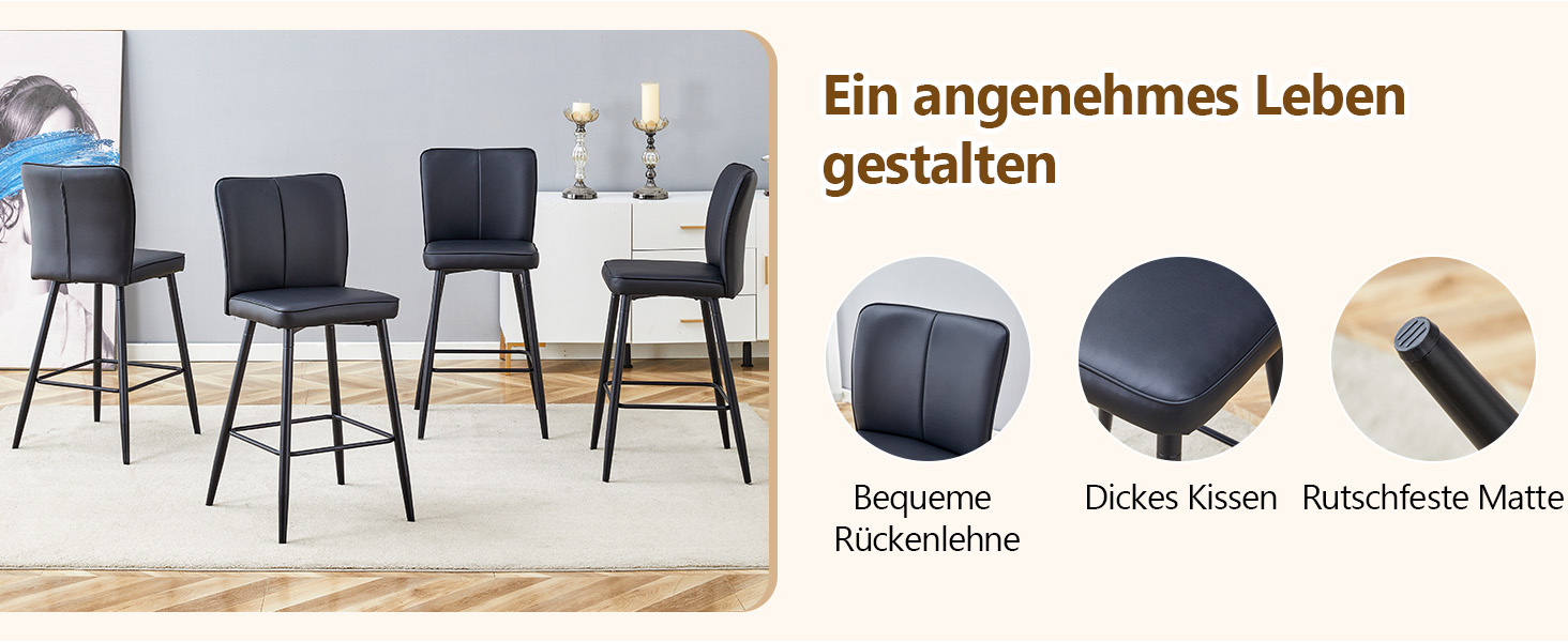 Présentation du tabouret de bar