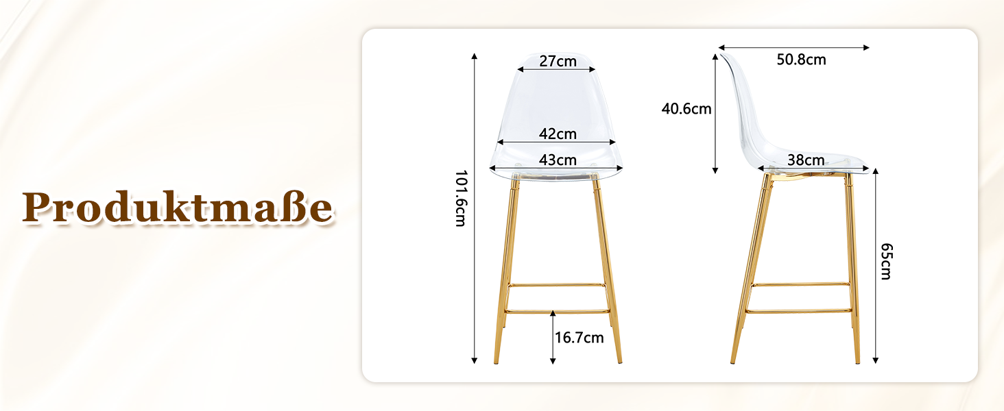 lot de quatre tabourets