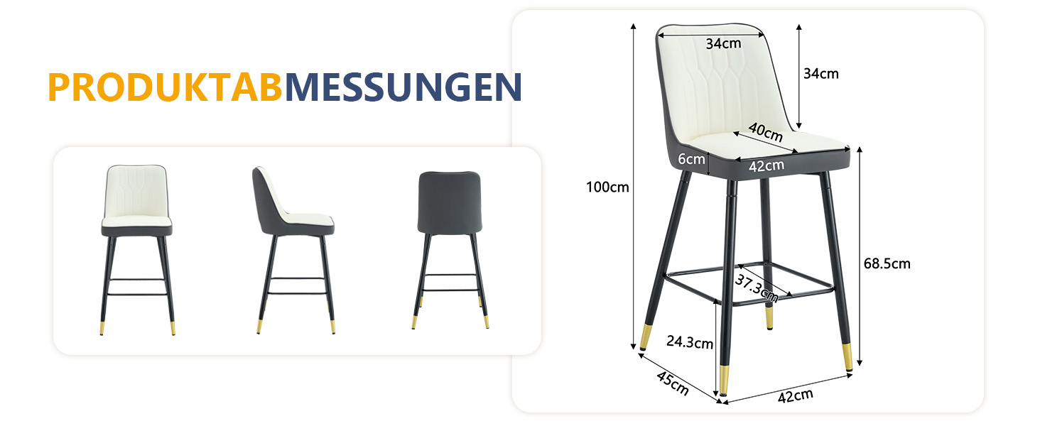 Présentation du tabouret de bar