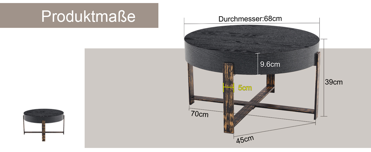 Présentation du table d'appoint