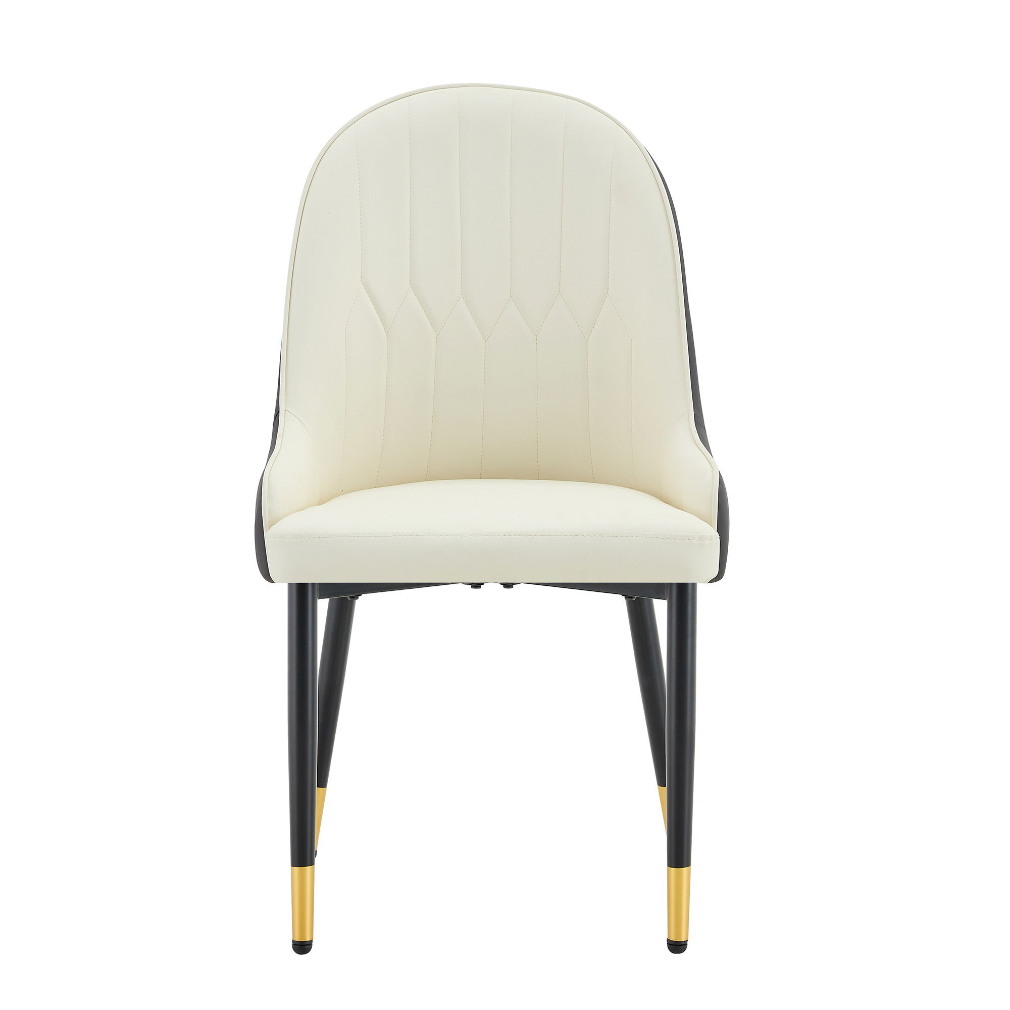 Chaise de salle à manger design éclair en PU cuir - image 8
