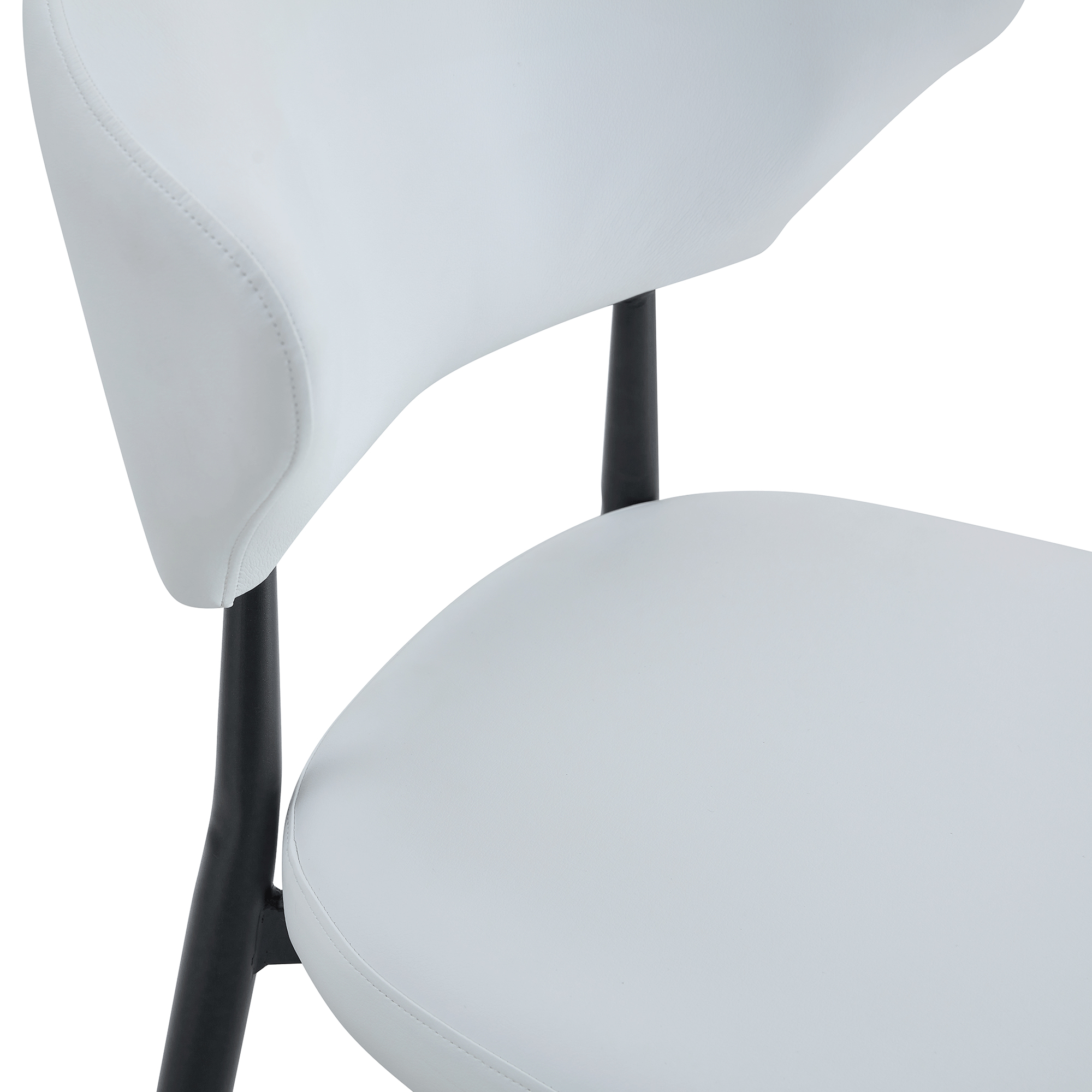 Lot de 2 chaises de salle à manger modernes en PU - image 13