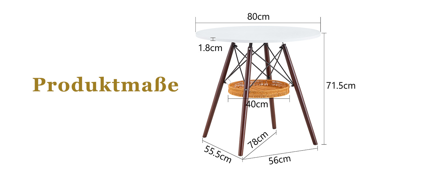 Présentation du table à manger