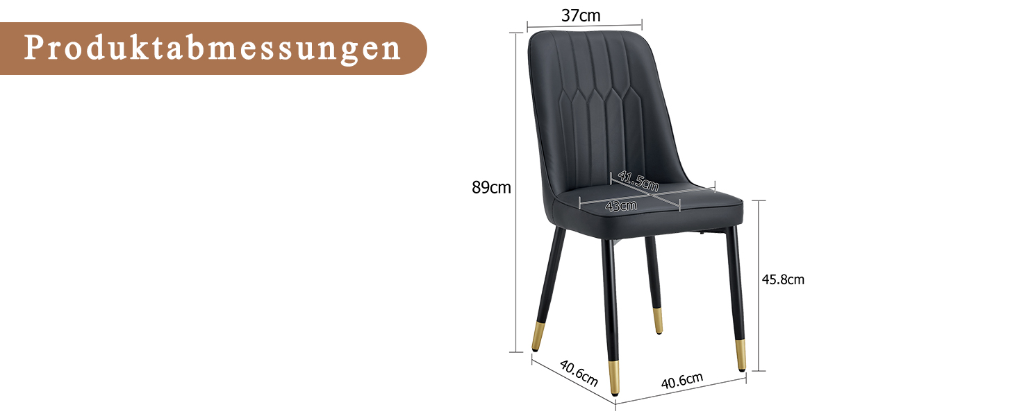 Présentation du chaise de salle à manger