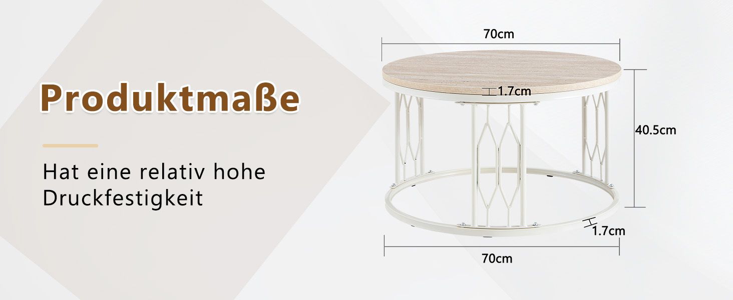 Présentation du table basse
