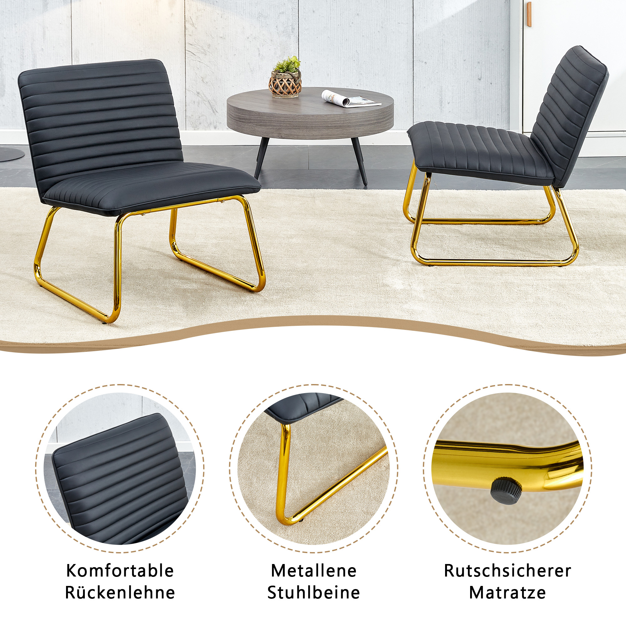 Présentation du chaise de salle à manger