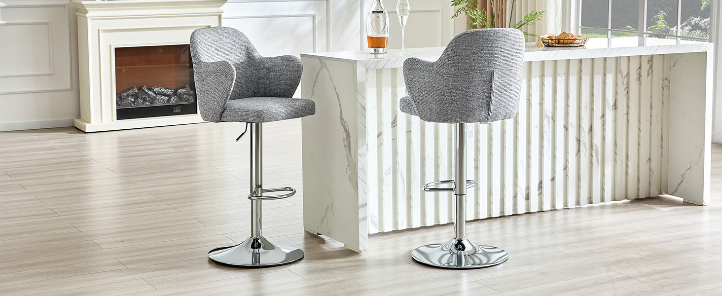 Détail du tabouret de bar