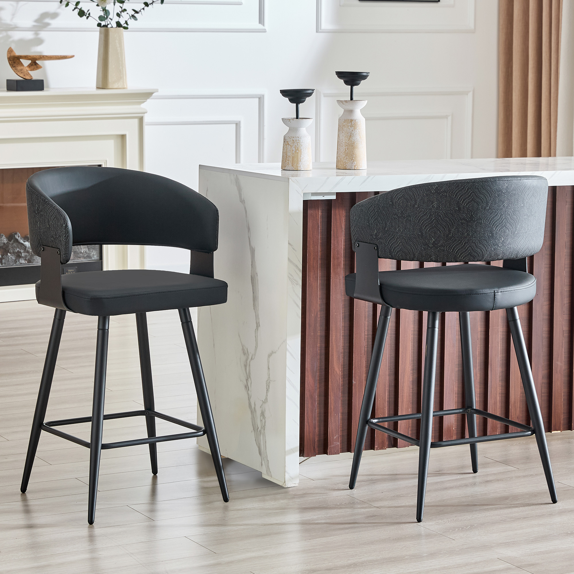 Détail du chaise de salle à manger