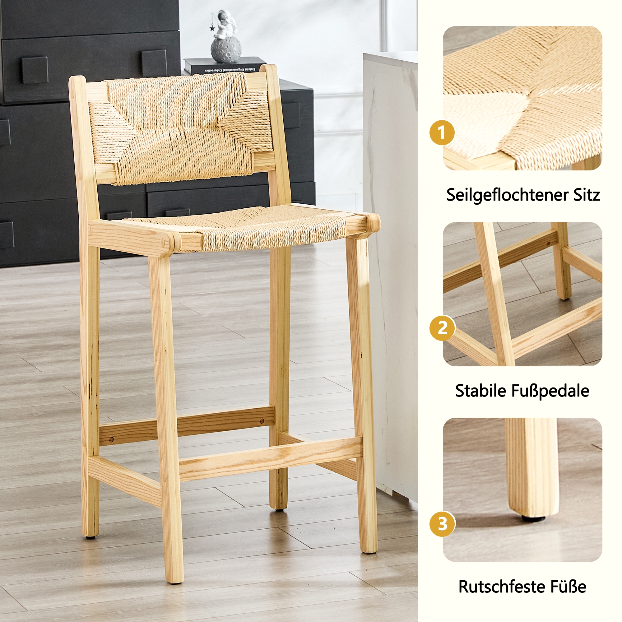 Présentation du tabouret de bar