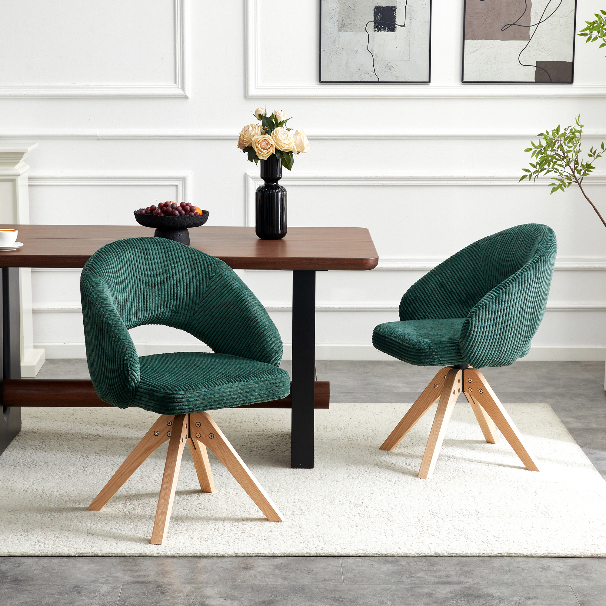 Vue principale du chaise de salle à manger